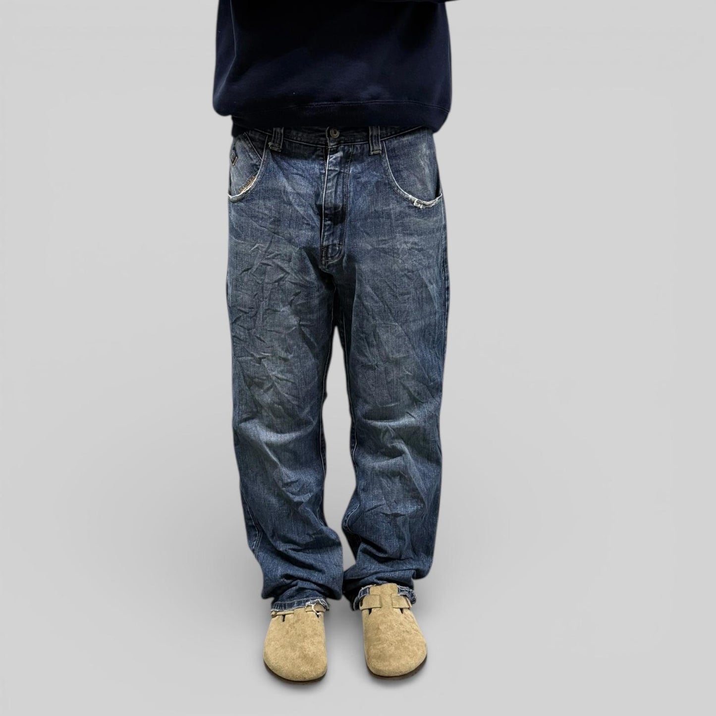 Vintage Sir Benni Miles baggy hip hop Jeans (W32)