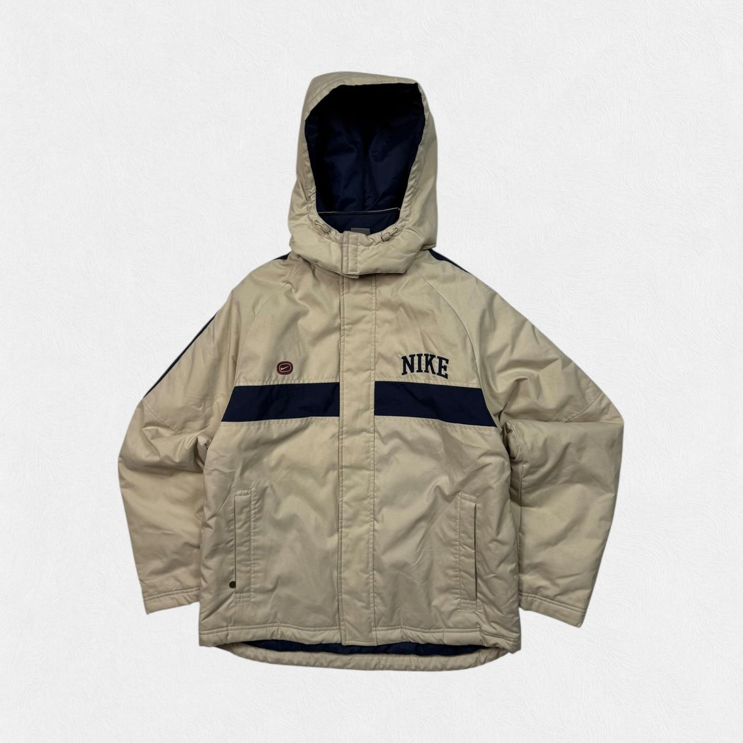 Vintage Nike padded hooded jacket (S)