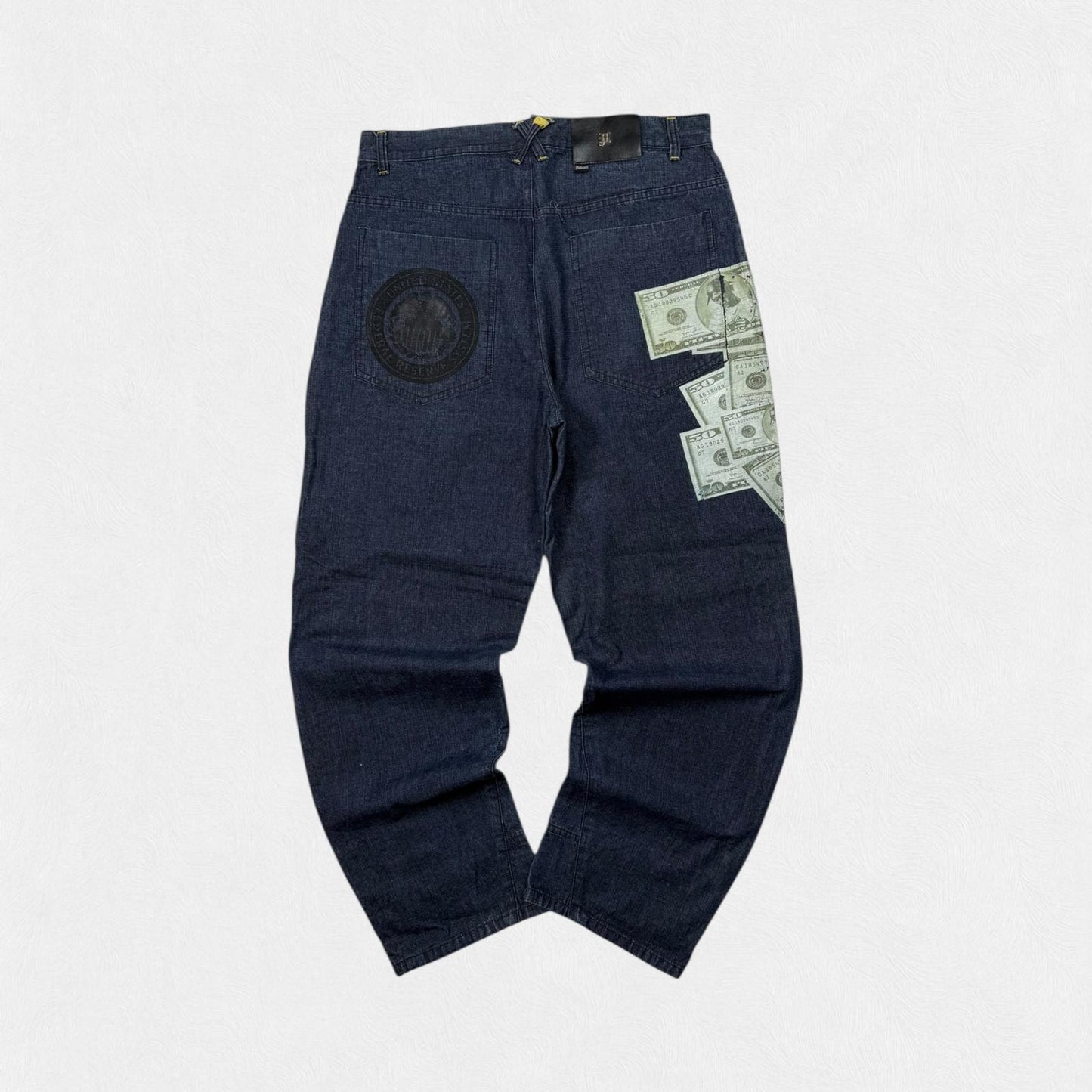 Vintage baggy hip hop denim jeans (W36)