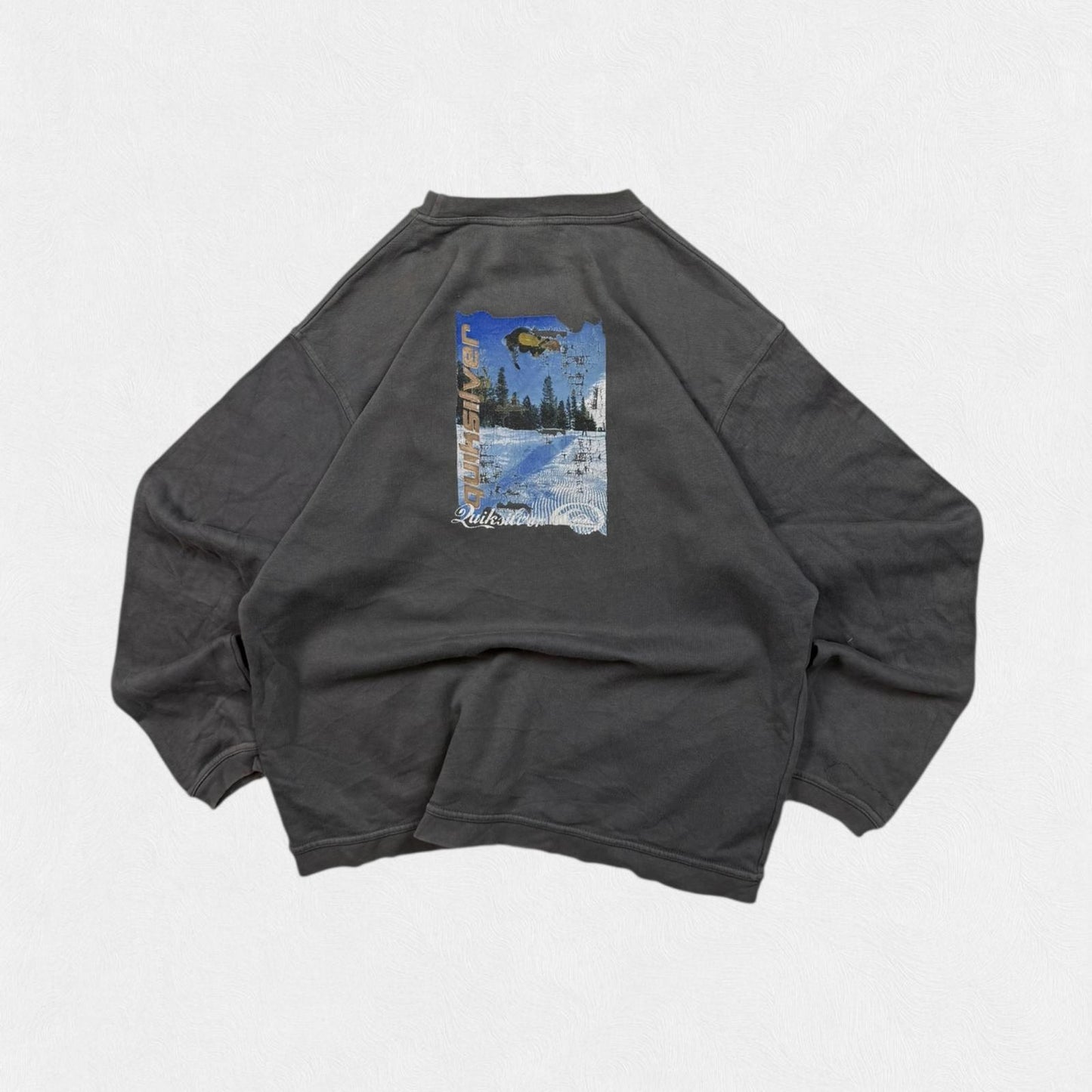 Vintage Y2K Quiksilver snowboarding sweatshirt (S)
