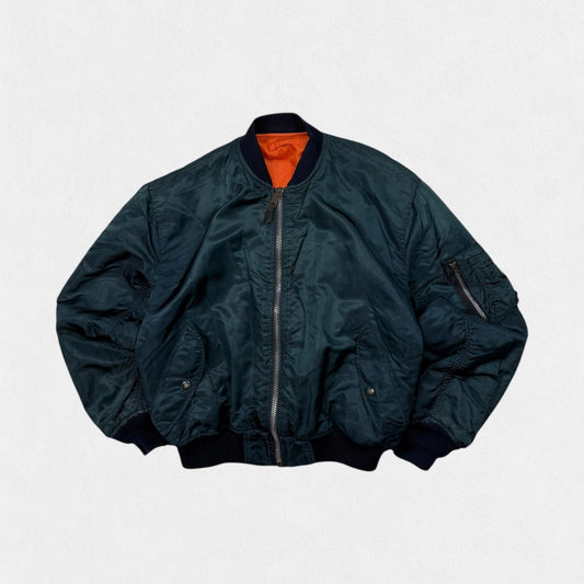 Vintage MA-1 Military bomber jacket (M)