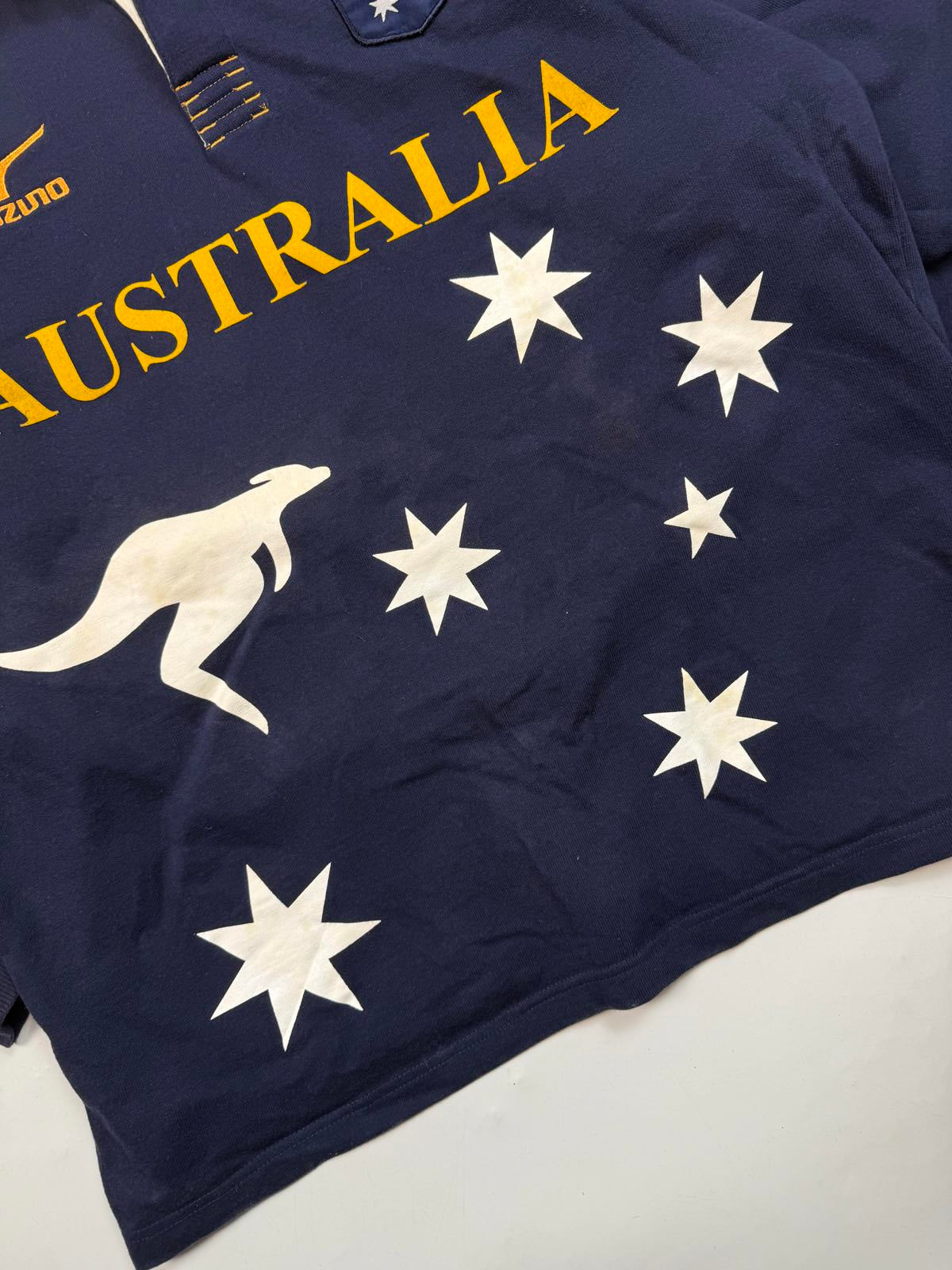 Vintage Australia 1999 world cup Mizuno rugby union shirt (M)
