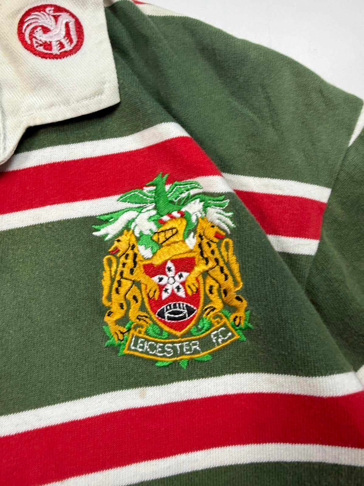 Vintage Leicester Tigers 1999-01 Cotton Traders rugby shirt (M)