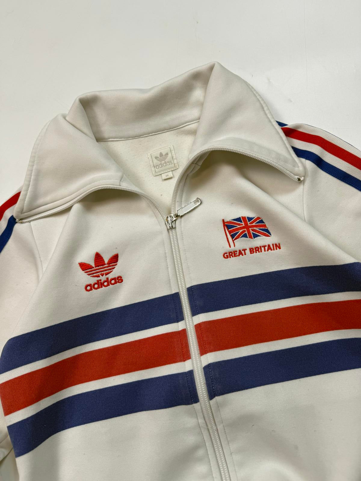 Vintage Adidas Originals team GB track top (WS)