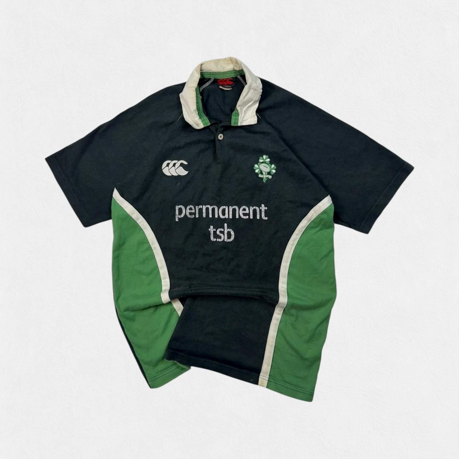 Vintage Ireland 2002-04 Canterbury training rugby shirt (L)