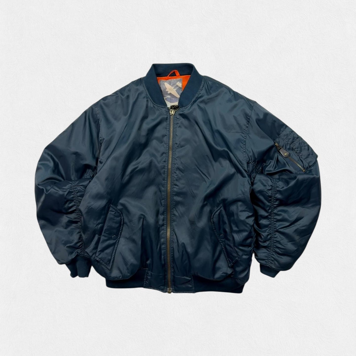 Vintage 90s MA-1 Military bomber jacket (L)