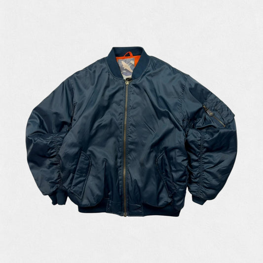 Vintage 90s MA-1 Military bomber jacket (L)