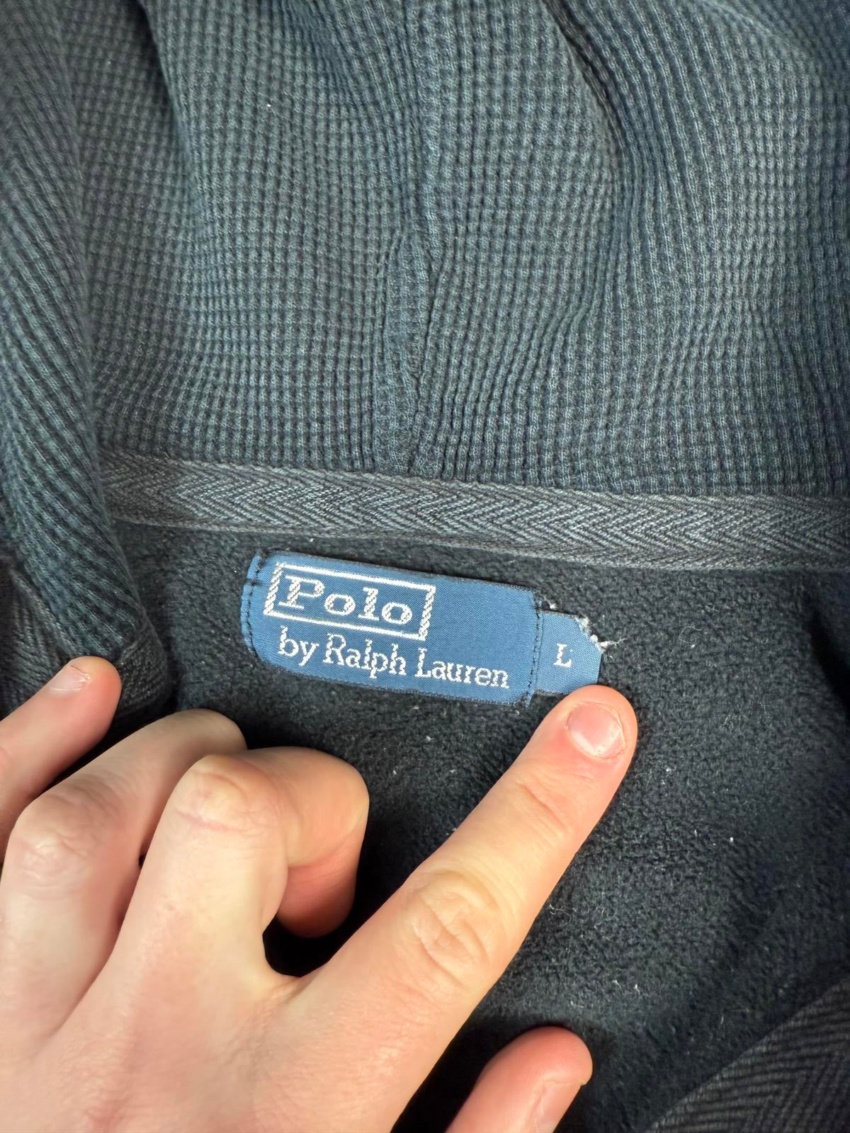 Vintage Polo Ralph Lauren full zip hoodie (L)