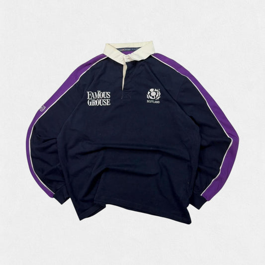 Vintage Scotland 1999/00 Cotton Oxford rugby union shirt (XL)