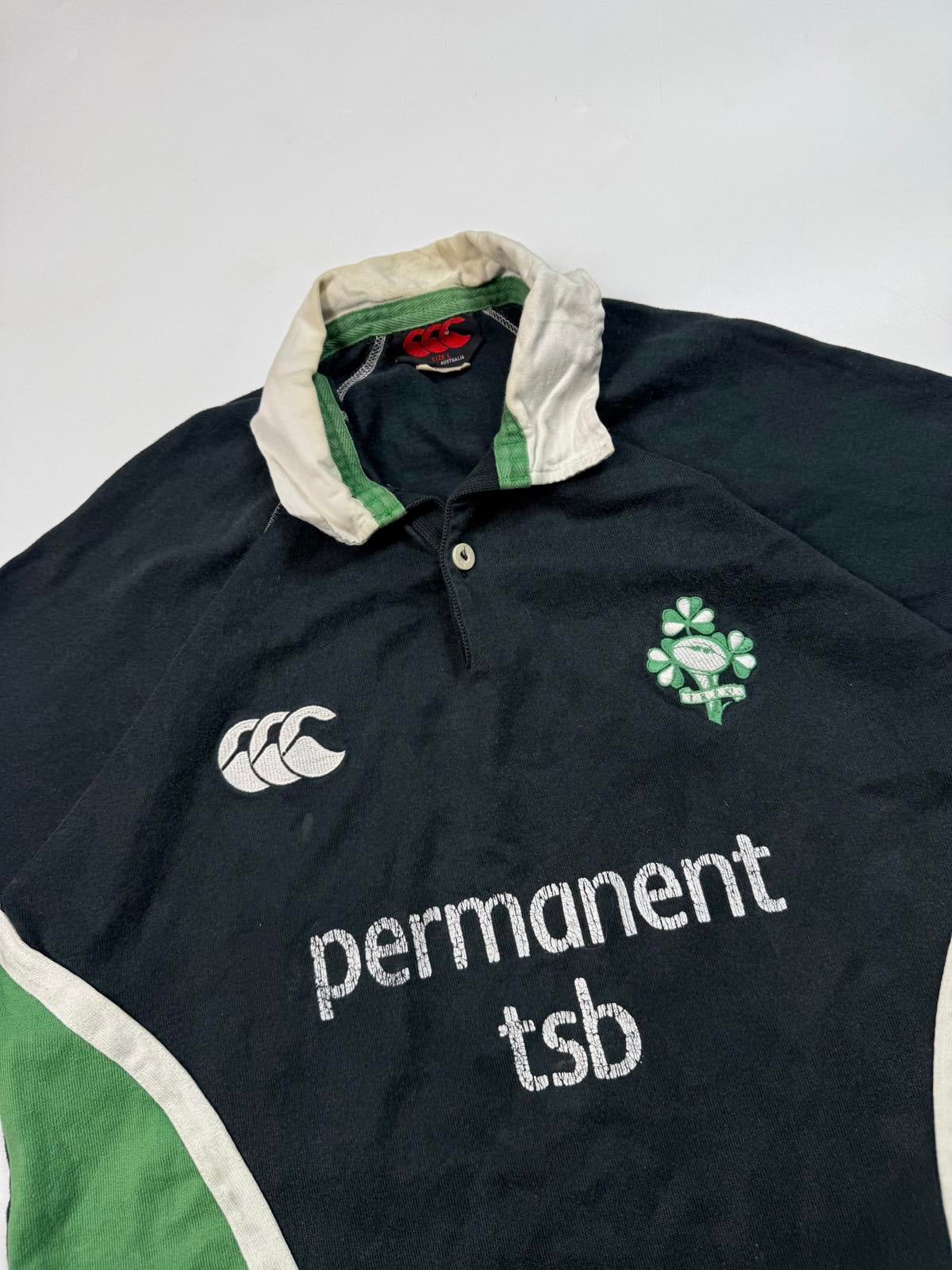 Vintage Ireland 2002-04 Canterbury training rugby shirt (L)