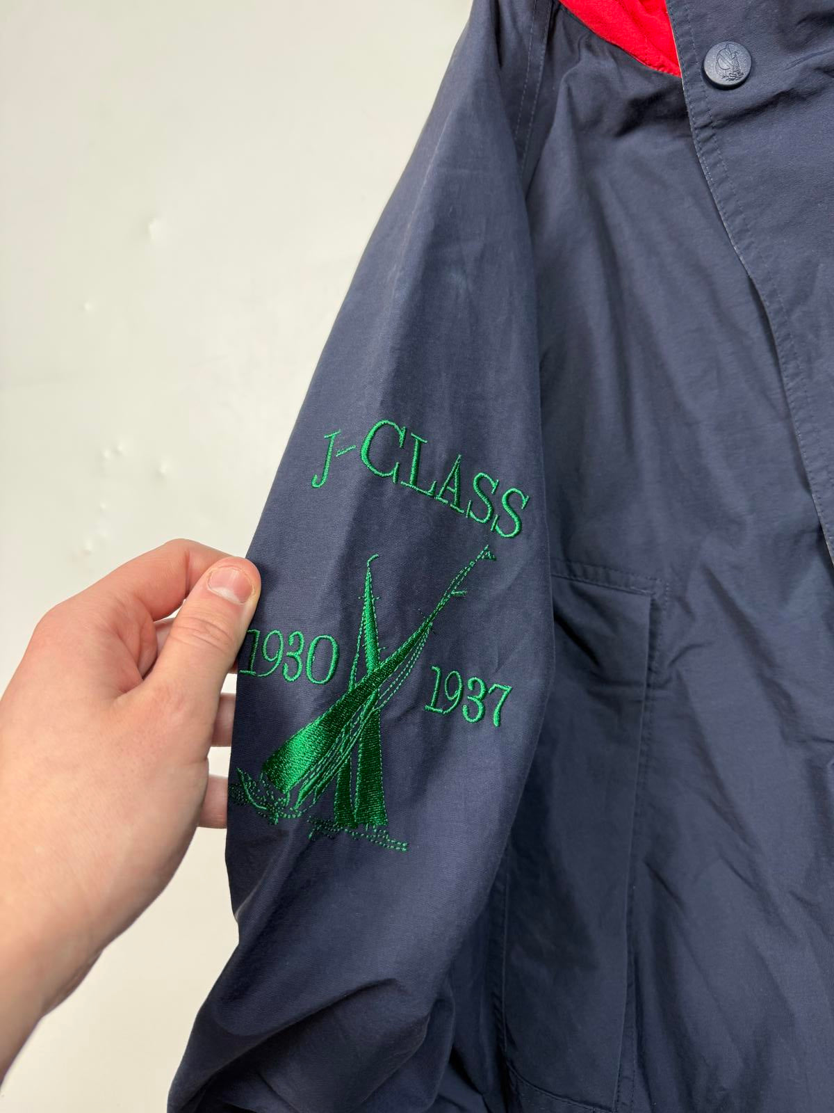 Vintage 90s Nautica competition rain jacket (L)