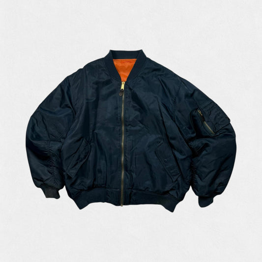 Vintage MA-1 Military bomber jacket (XL)