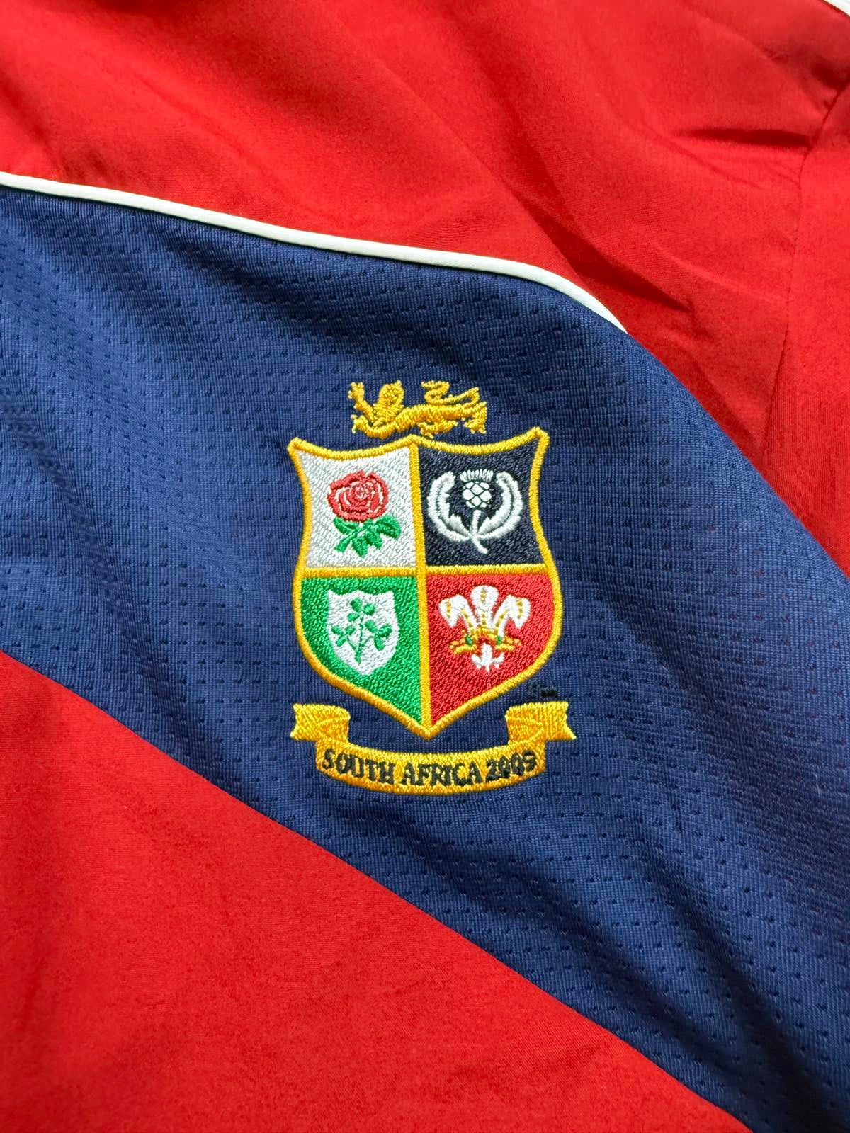 Vintage British & Irish Lions 2009 Adidas rugby track jacket (XL)