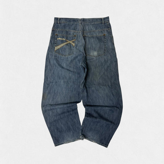 Vintage Pelle Pelle baggy hip hop Jeans (W34)