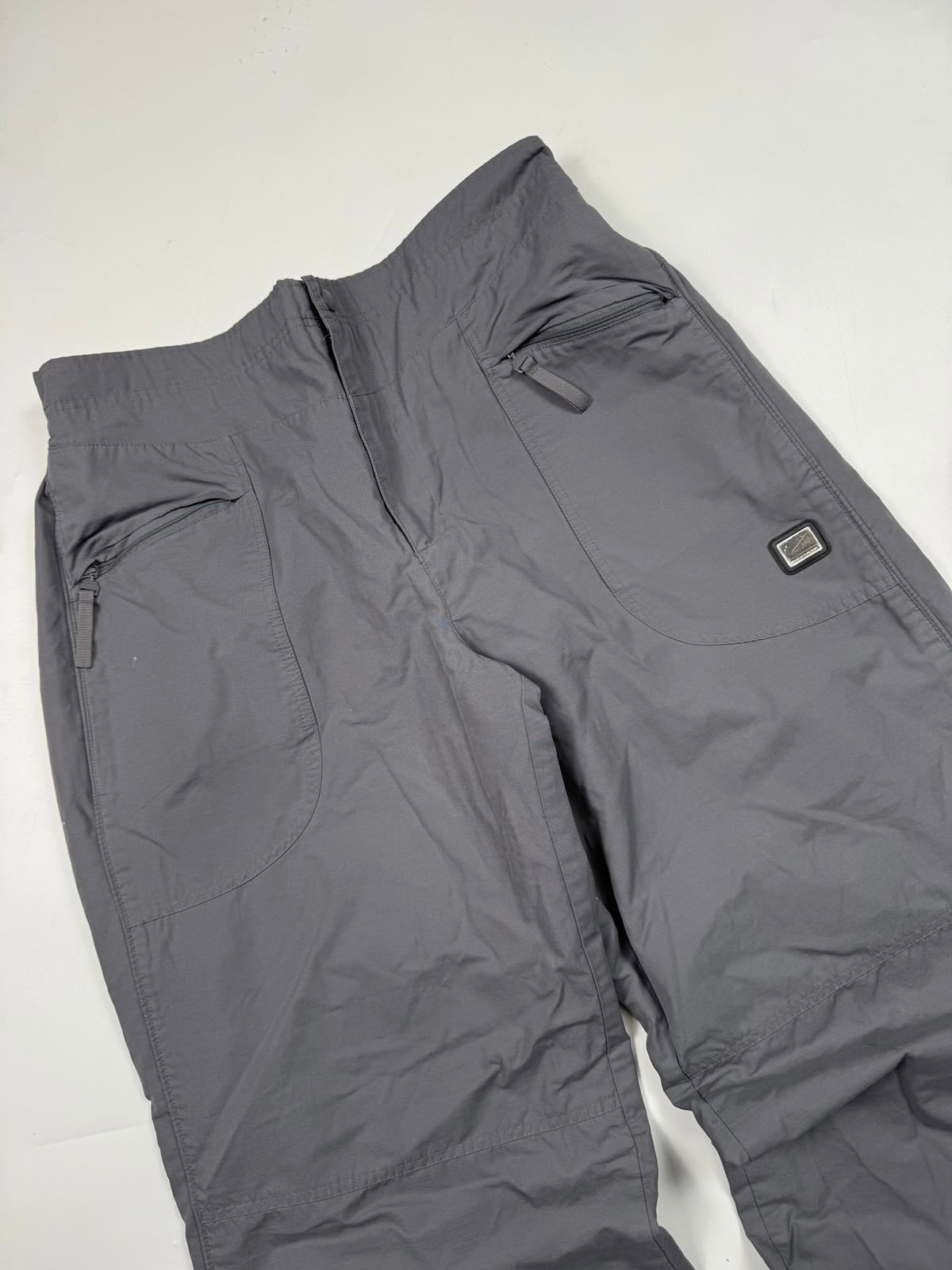 Vintage Nike wide leg baggy track pants (XL)