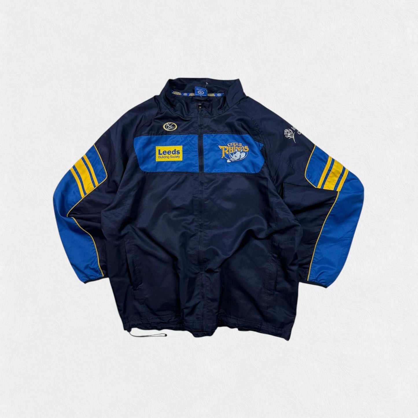 Vintage Leeds Rhinos 2008/09 ISC track jacket (XL)
