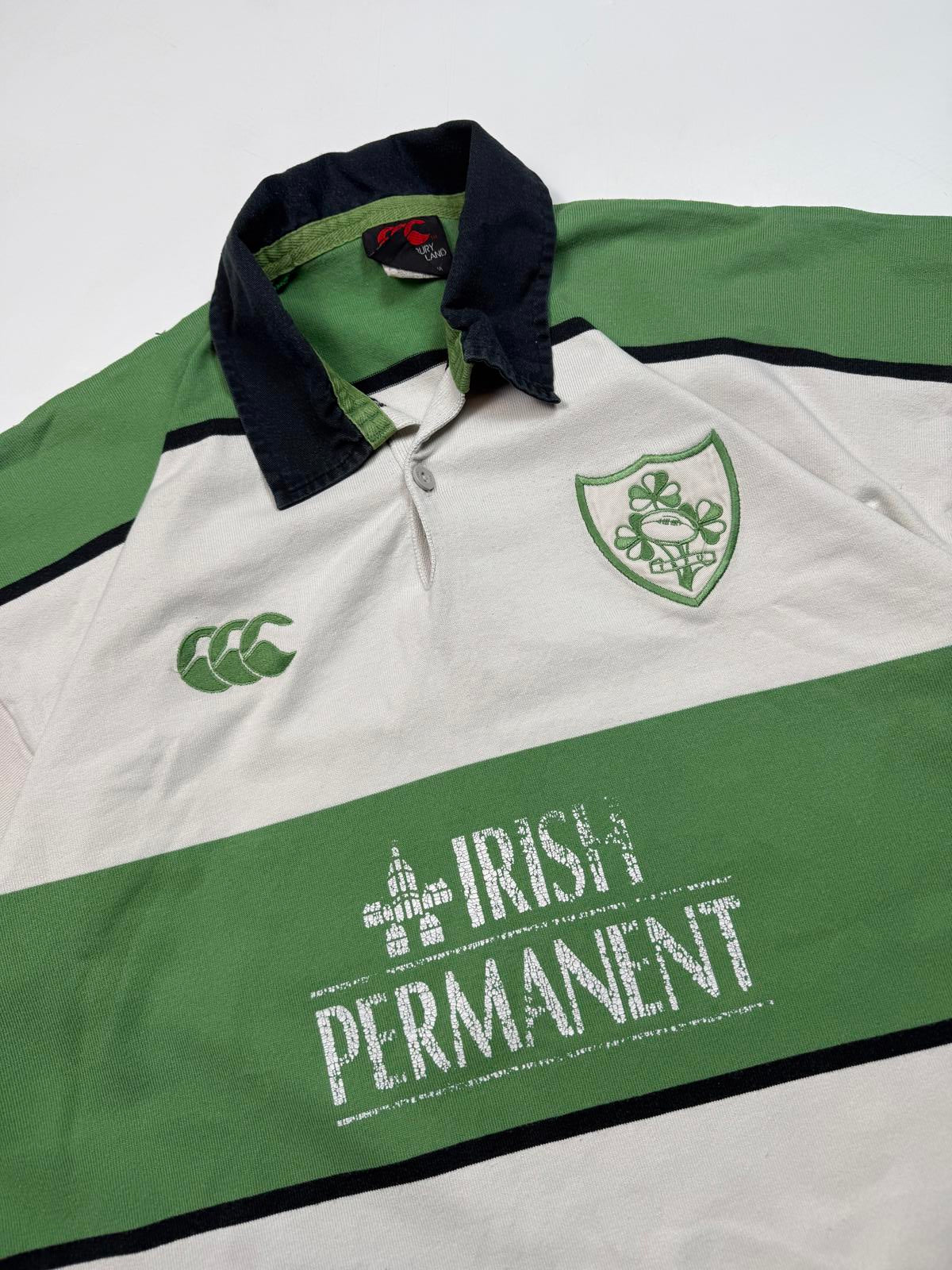Vintage Ireland 2000/01 Canterbury away rugby union shirt (XXL)