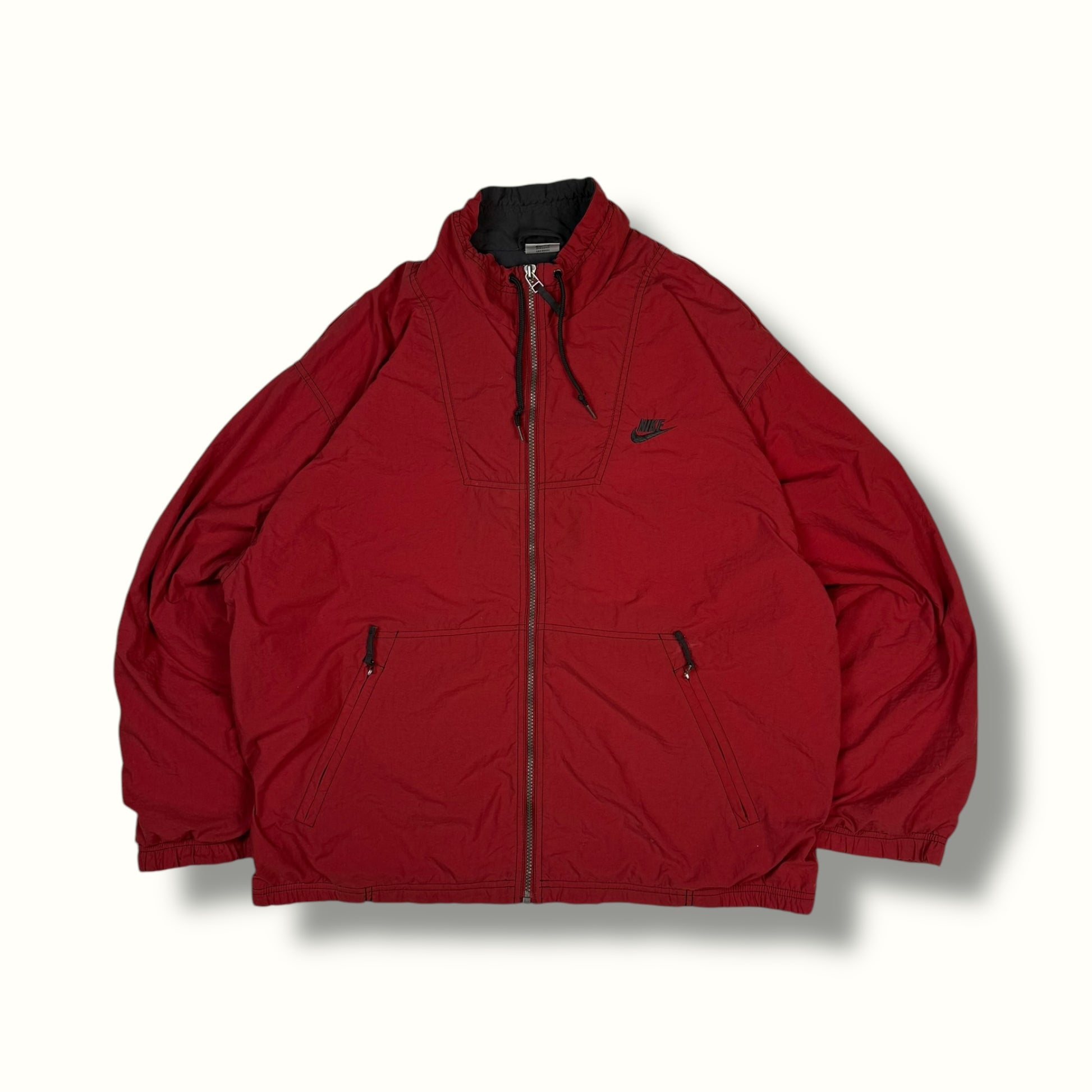 90s Nike Vintage track jacket rare red