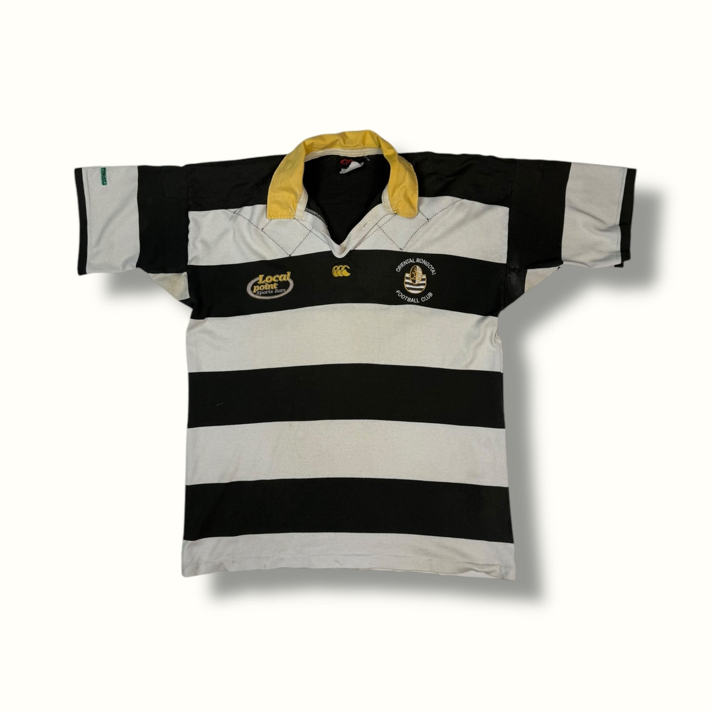 90s Canterbury vintage rugby shirt New Zealand team Oriental Rongotai