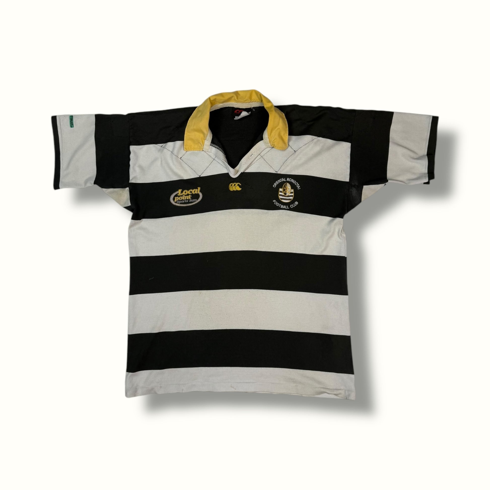 90s Canterbury vintage rugby shirt New Zealand team Oriental Rongotai