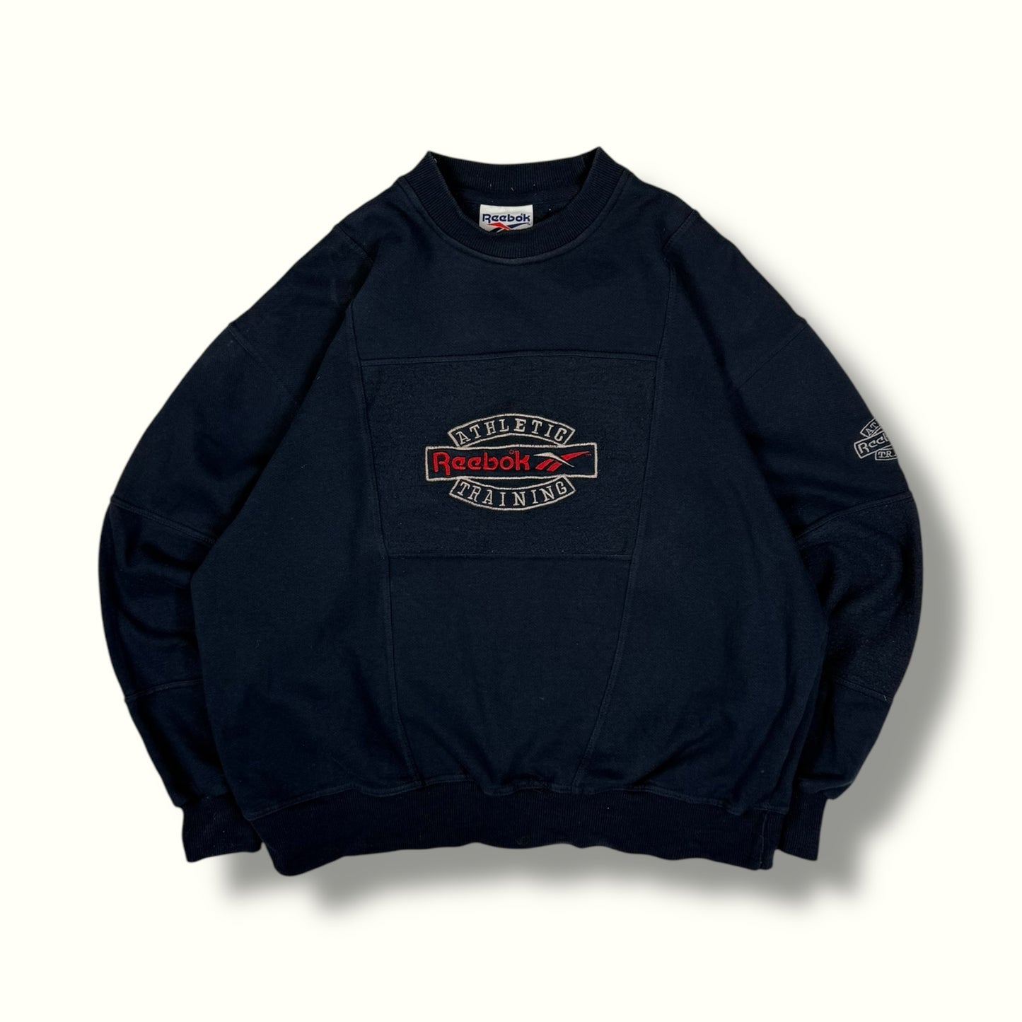 Vintage 90s Reebok spell out sweatshirt