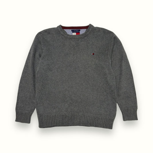 Vintage 90s Tommy Hilfiger knit grey