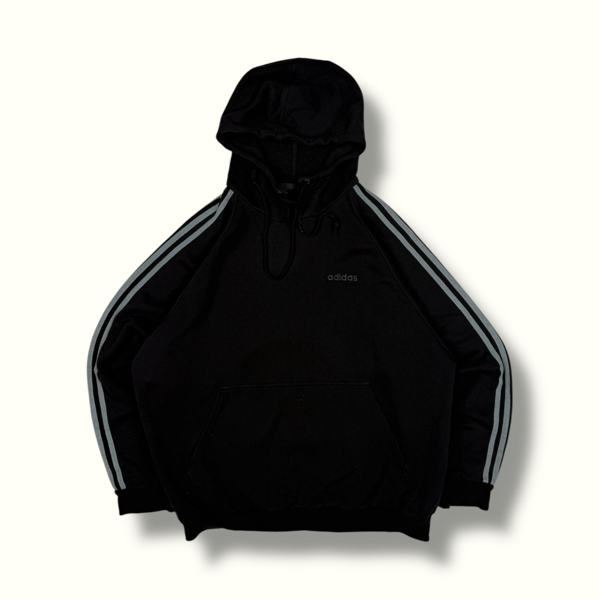 vintage 90s adidas black hoodie