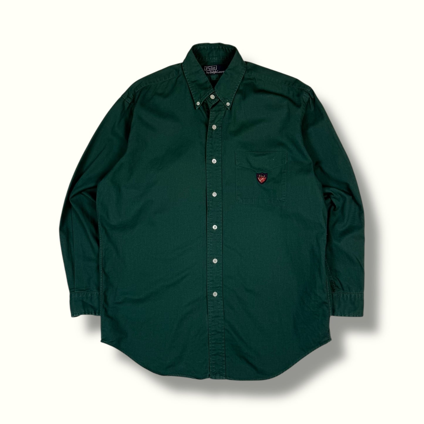 Vintage 90s Polo Ralph Lauren shirt green