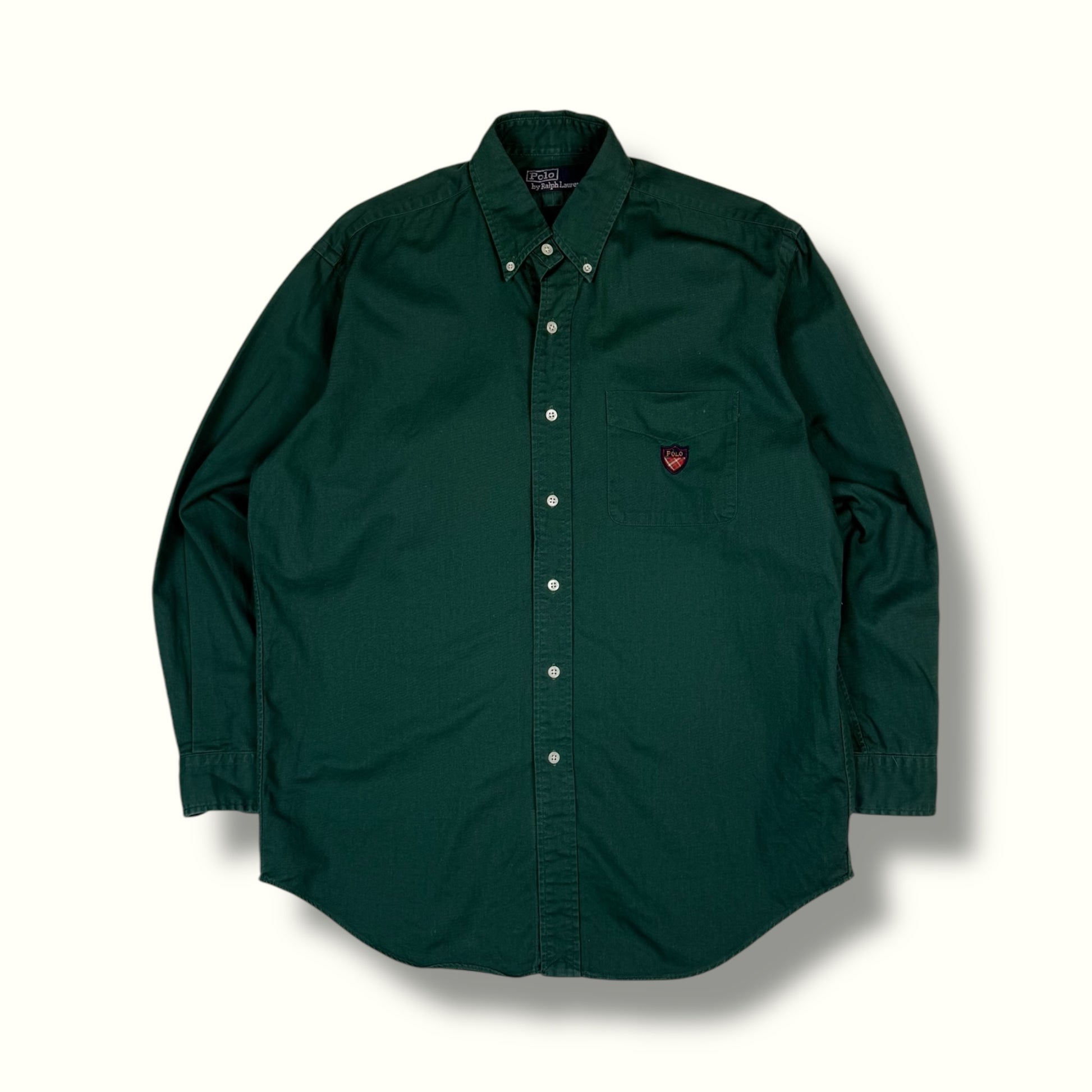 Vintage 90s Polo Ralph Lauren shirt green