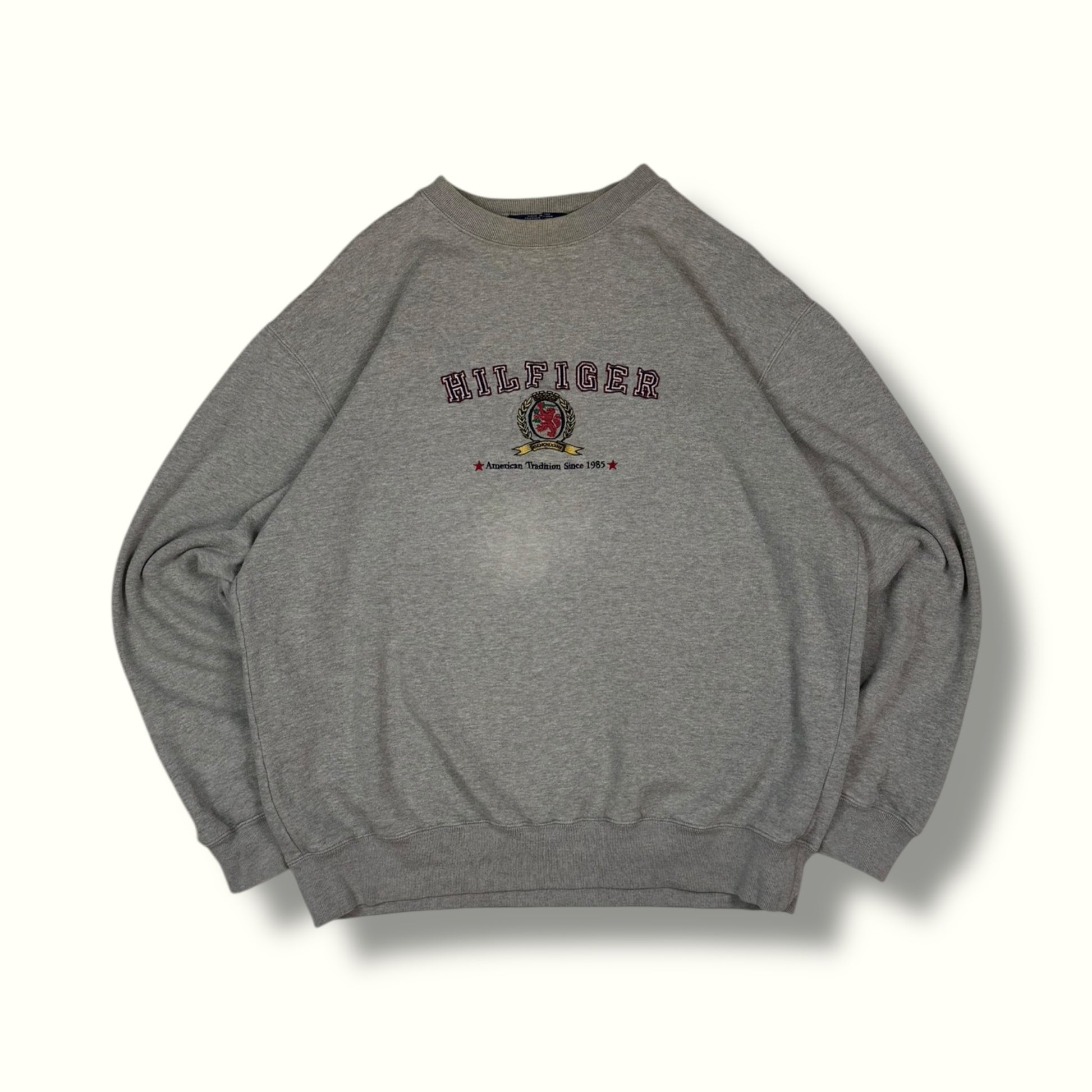 Vintage 90s Tommy Hilfiger grey sweatshirt