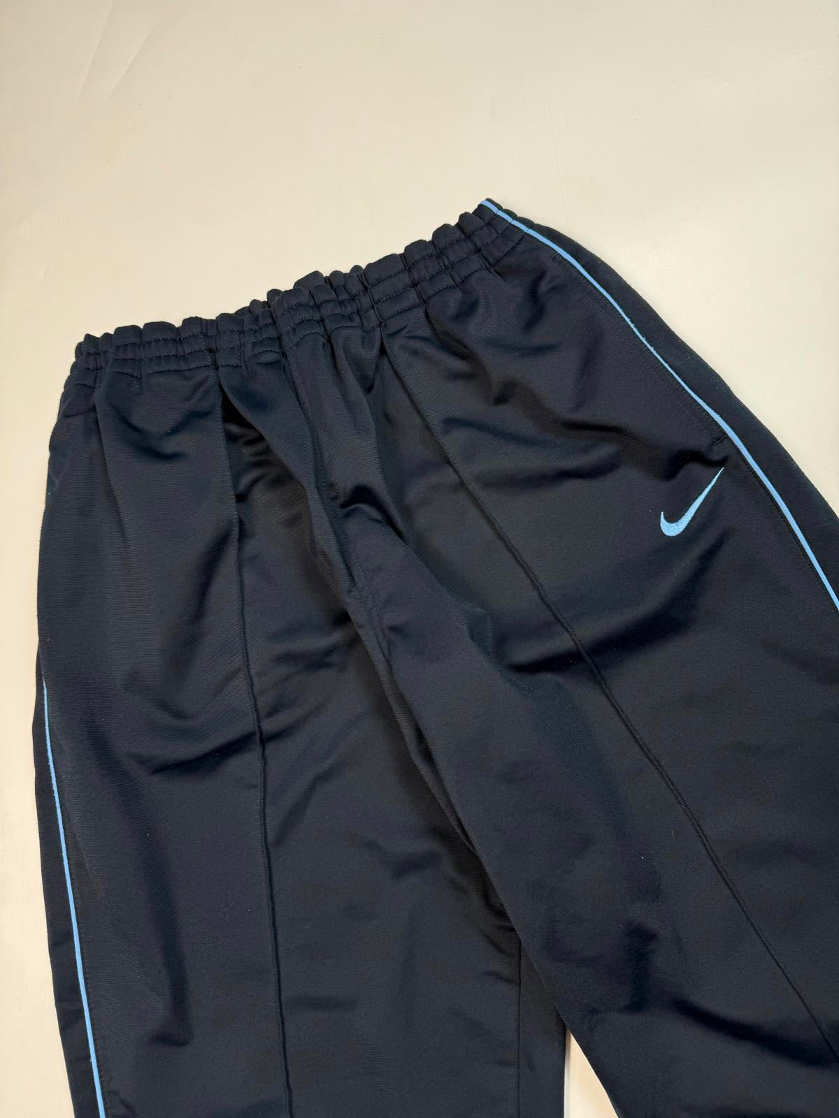 Vintage Nike side stripe baggy track pants (XL)