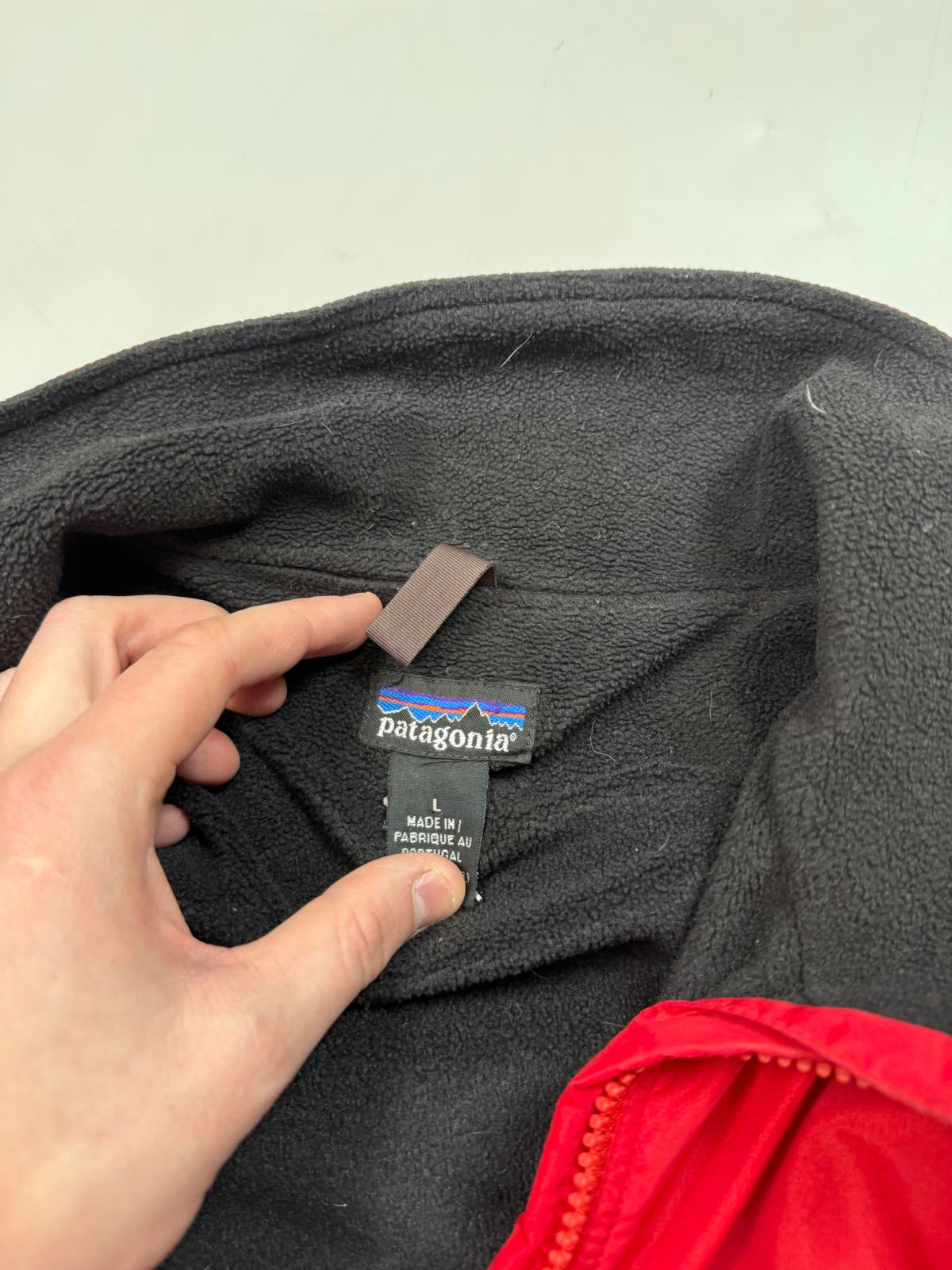 Vintage 90s Patagonia fleece lined jacket (L)