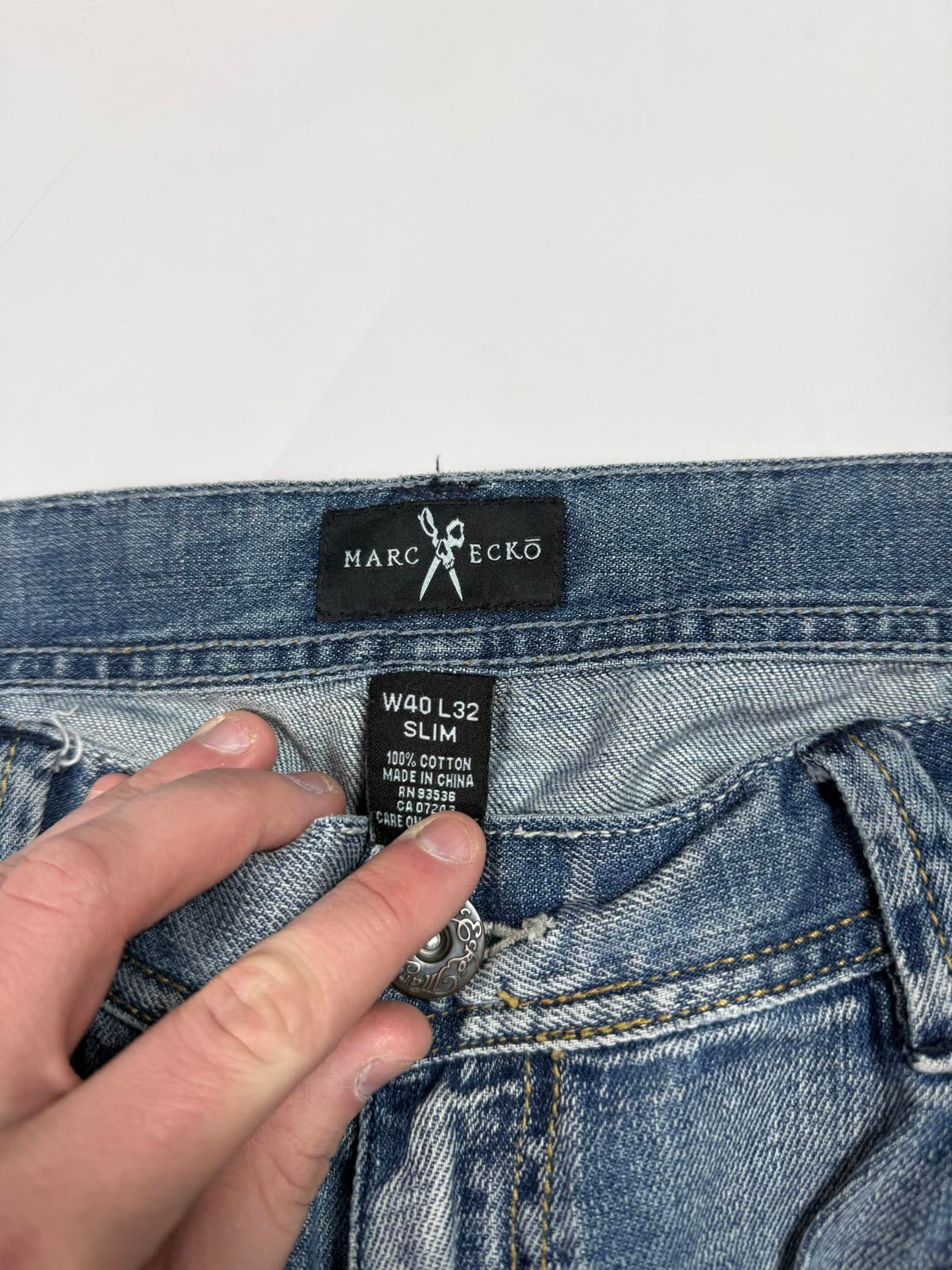 Vintage Y2K baggy hip hop Jeans (W40)