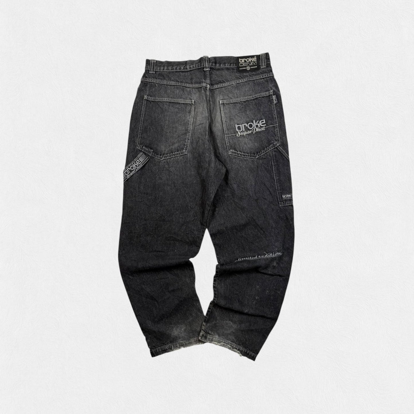 Vintage Y2K baggy hip hop carpenter jeans (W34)