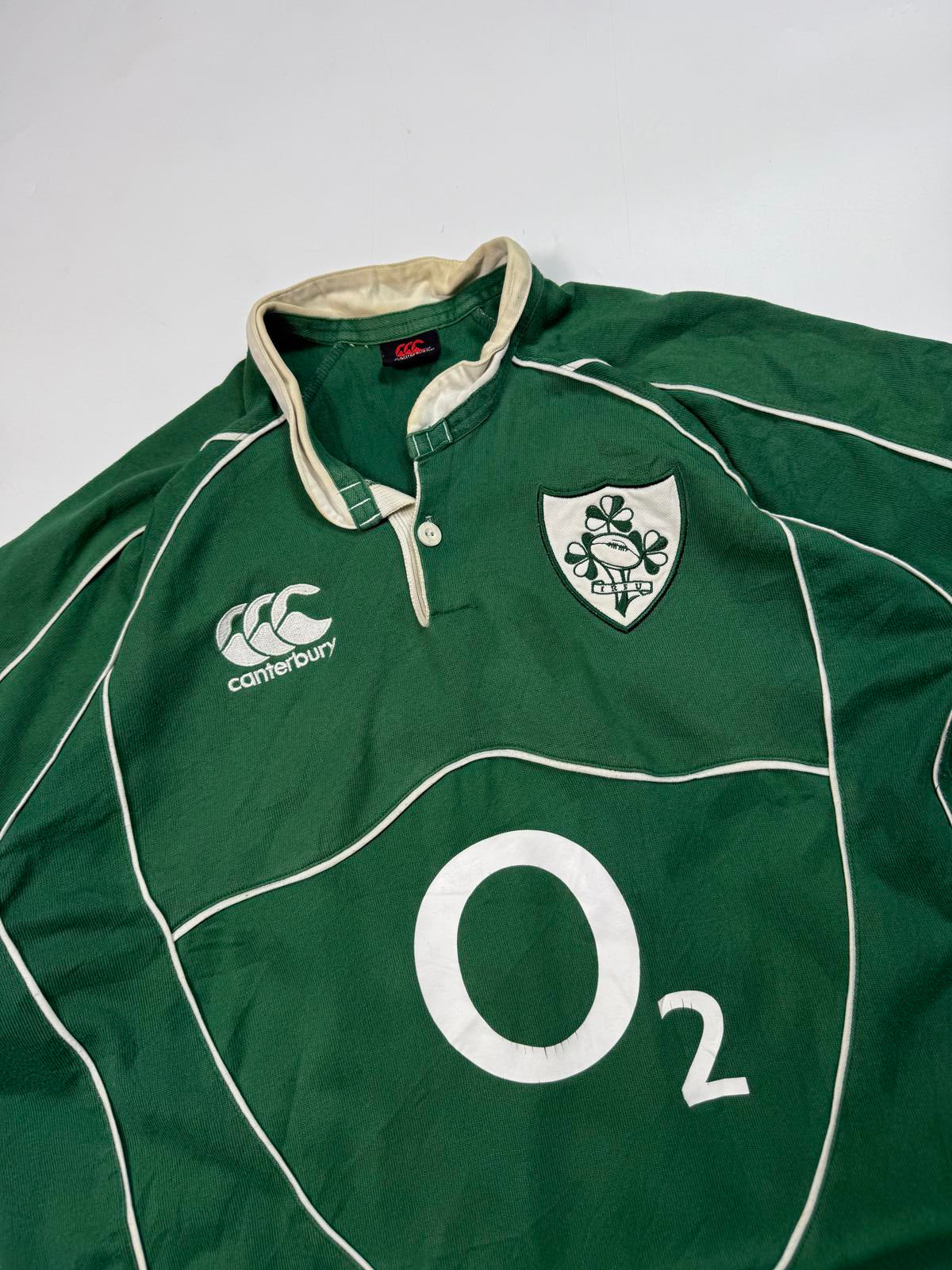 Vintage Ireland 2007/08 Canterbury rugby shirt (L)