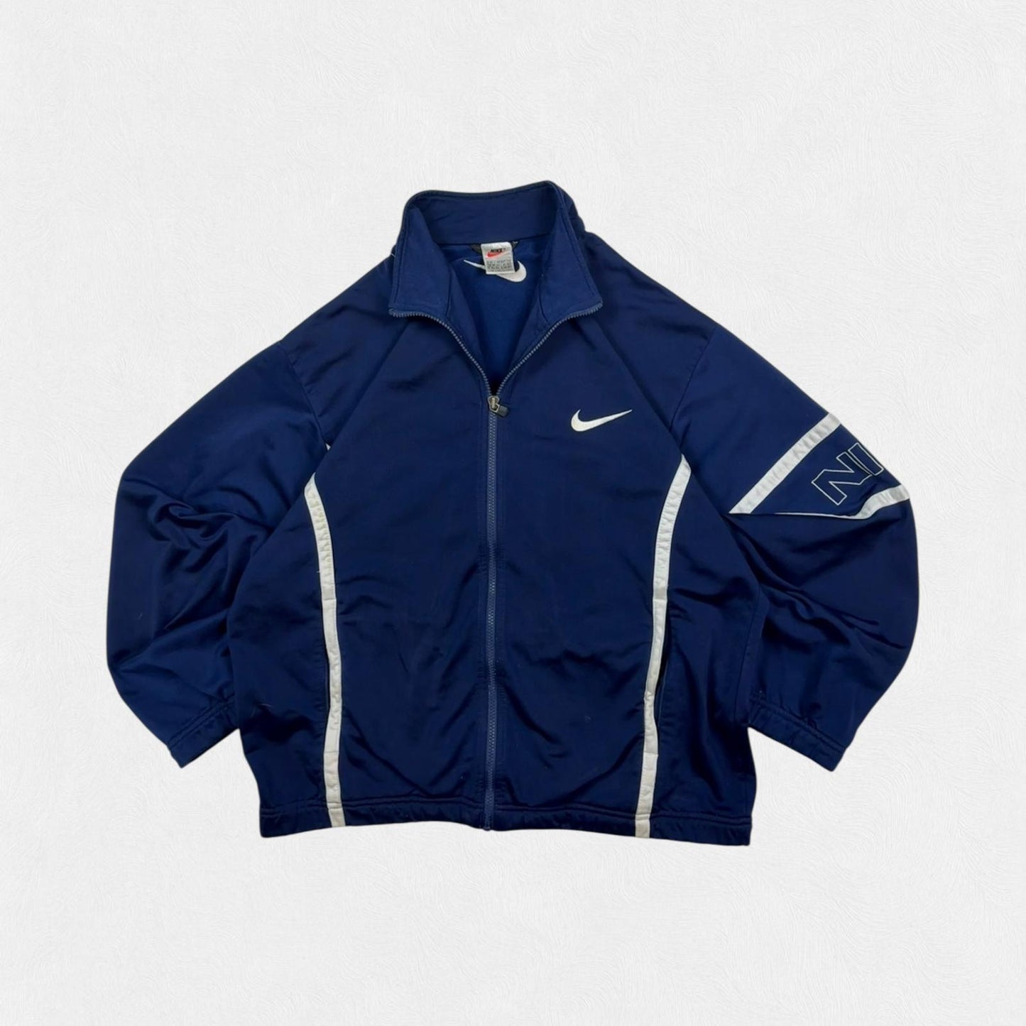 Vintage 90s Nike mini swoosh track jacket (M)
