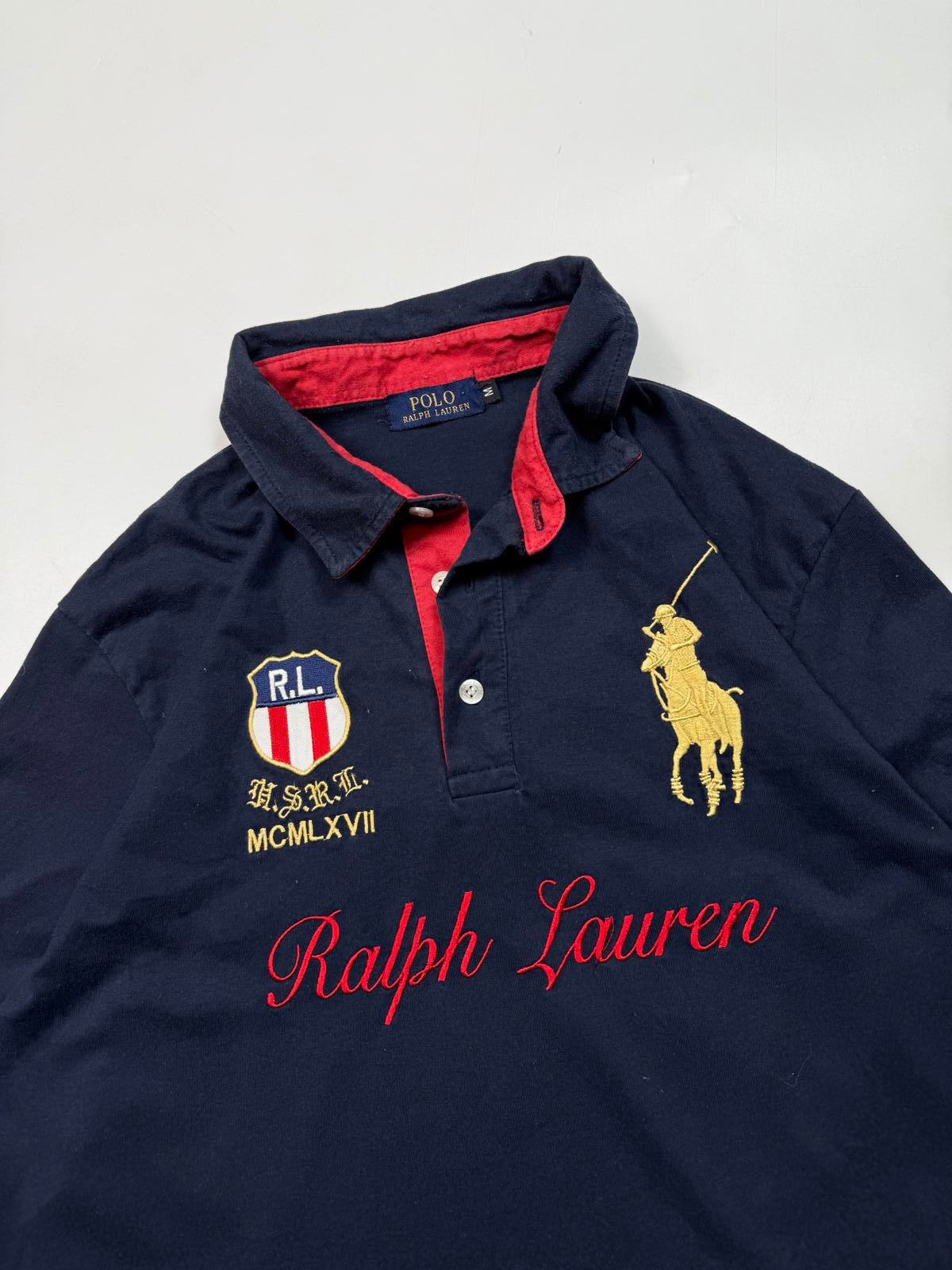 Polo Ralph Lauren big pony l/s polo shirt (M)