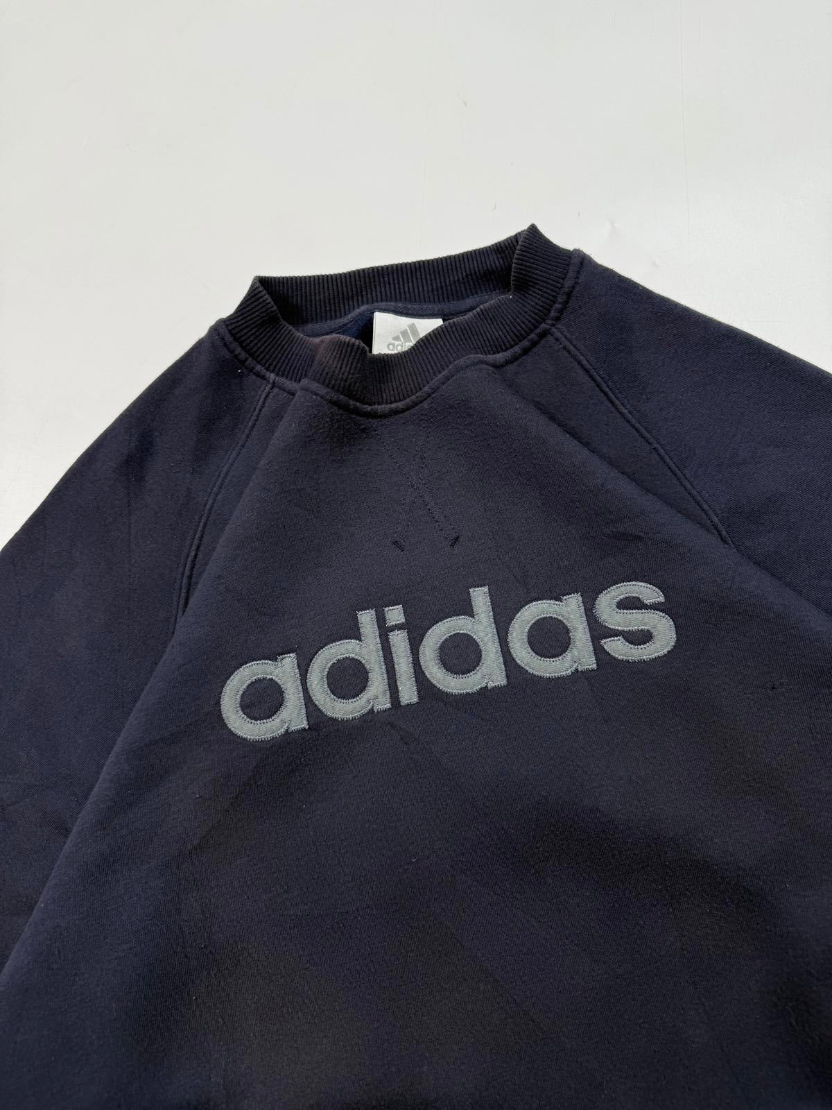 Vintage Adidas spell out sweatshirt (L)