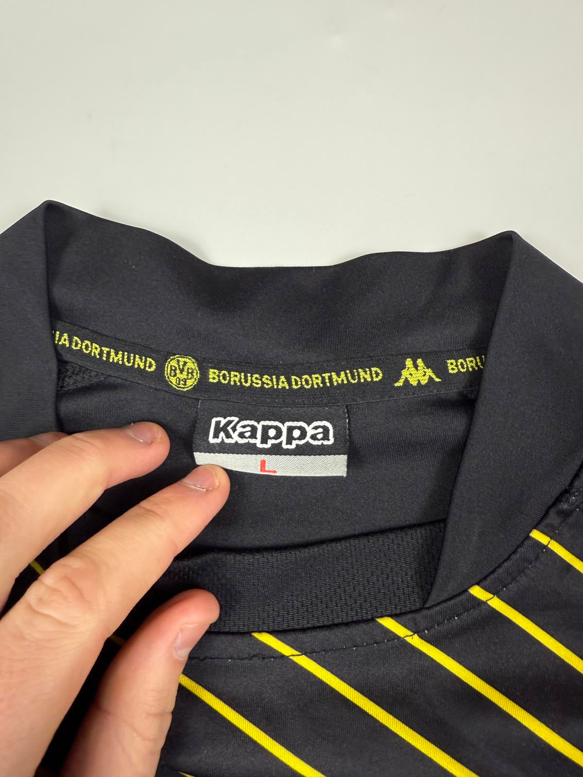 Borussia Dortmund 2009/10 Kappa away football shirt (L)