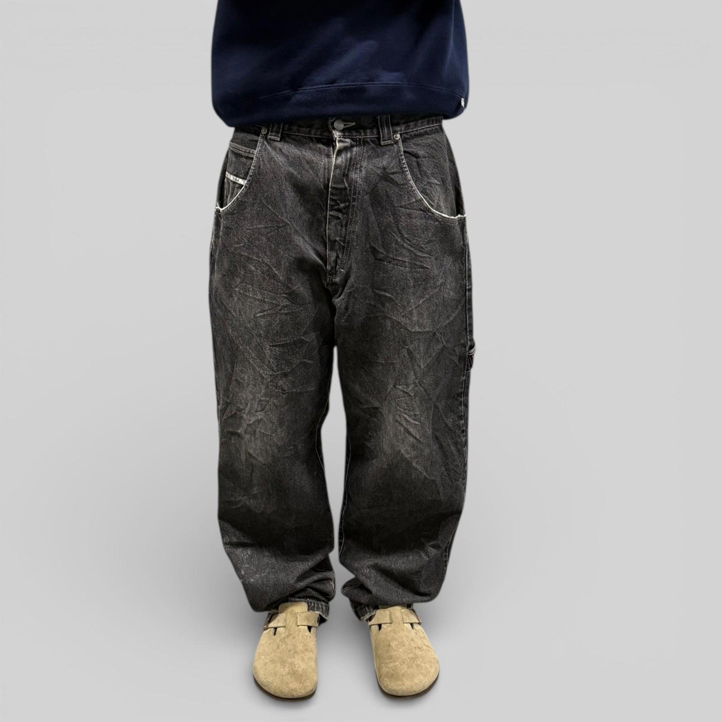 Vintage Y2K baggy hip hop carpenter jeans (W34)