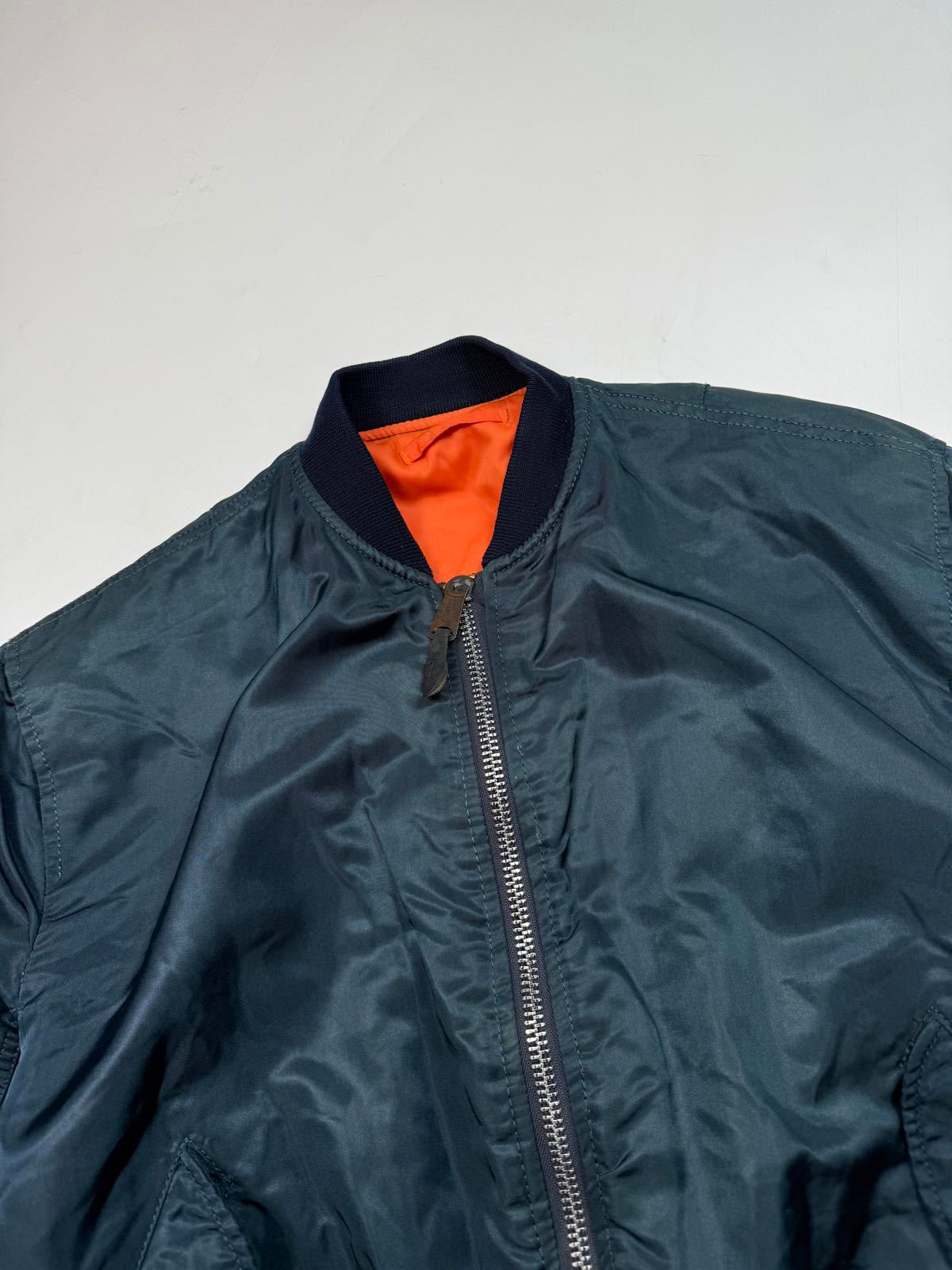 Vintage MA-1 Military bomber jacket (M)