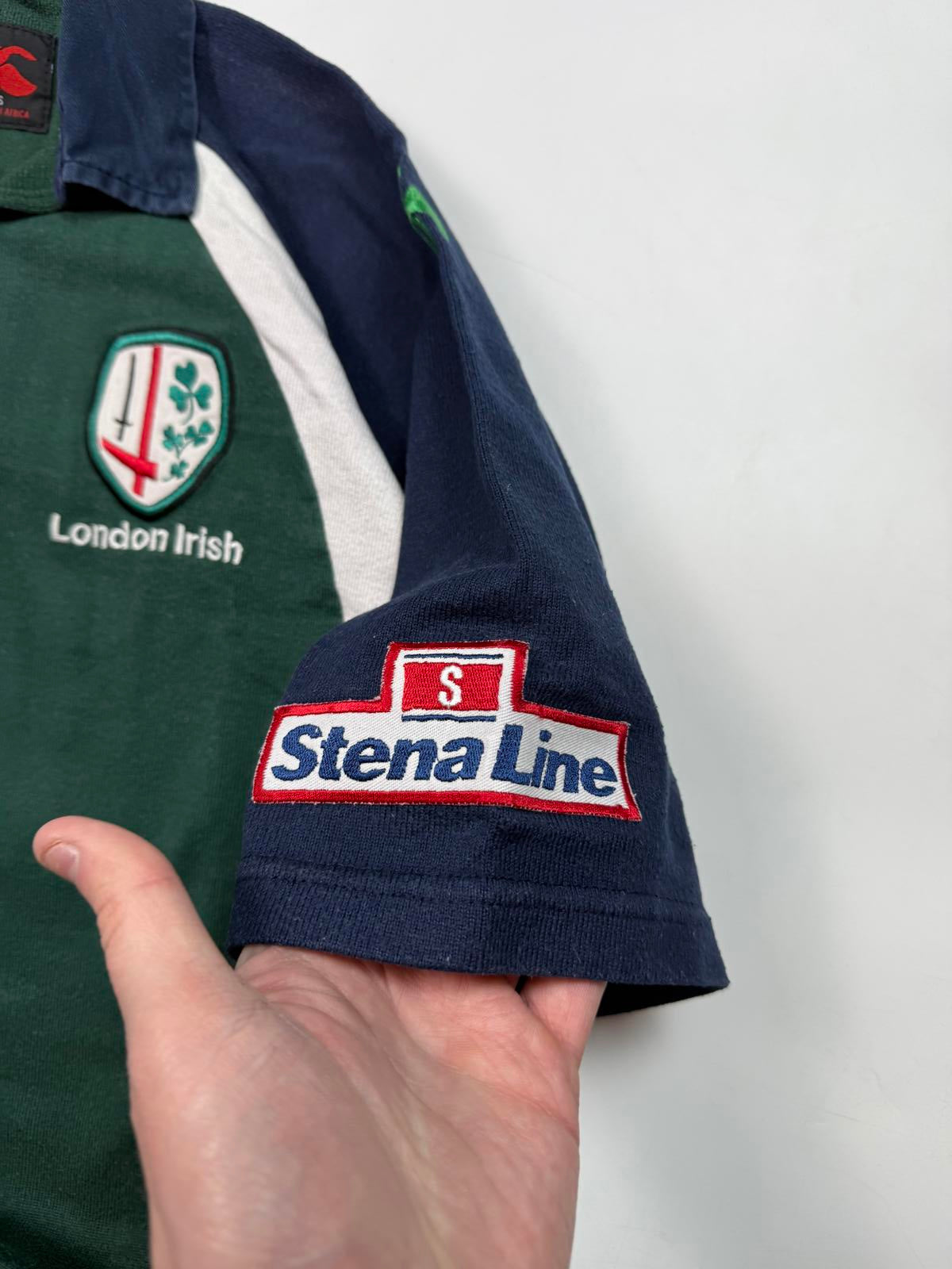 Vintage London Irish 2003/04 Canterbury rugby union shirt (S)