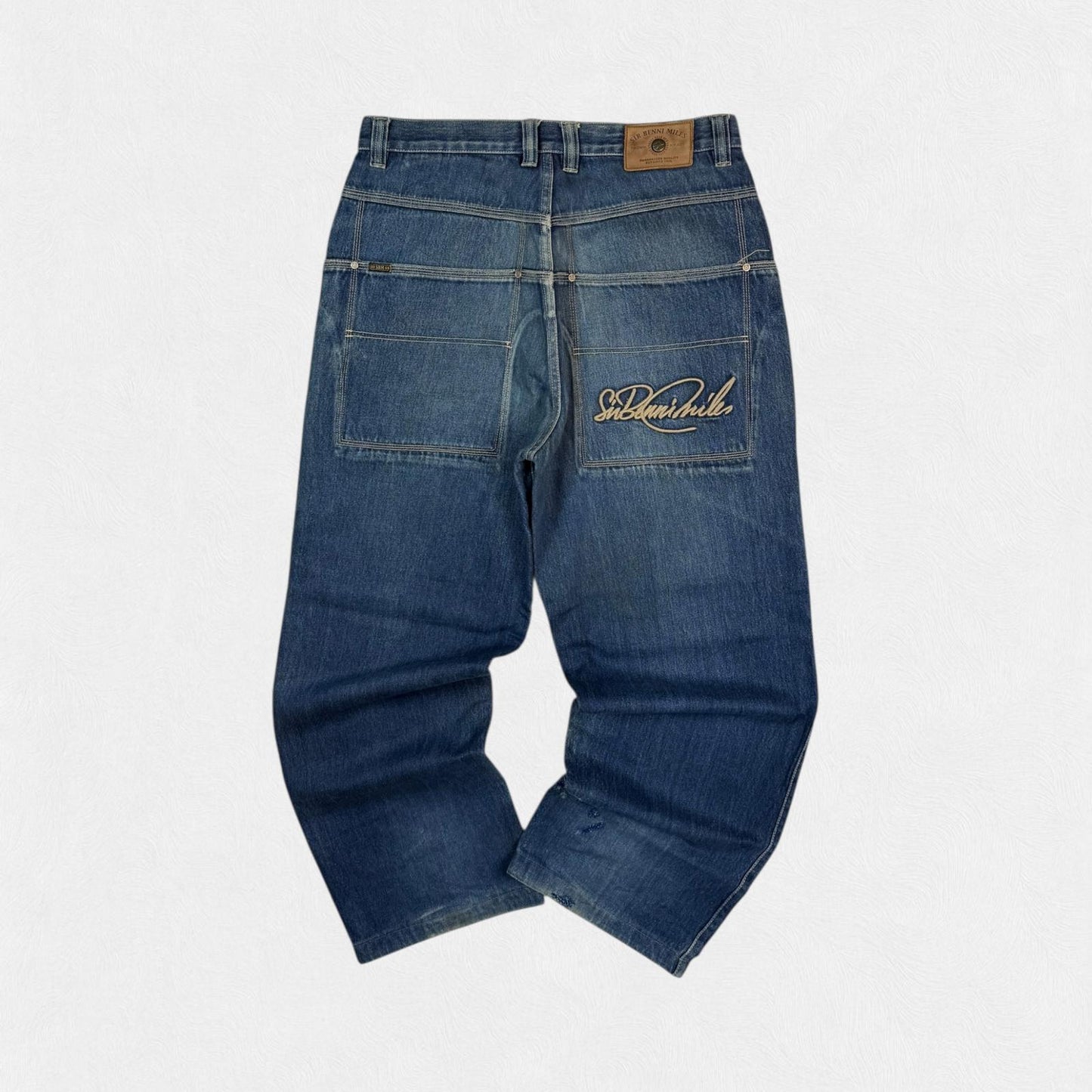 Vintage Sir Benni Miles baggy hip hop Jeans (W34)