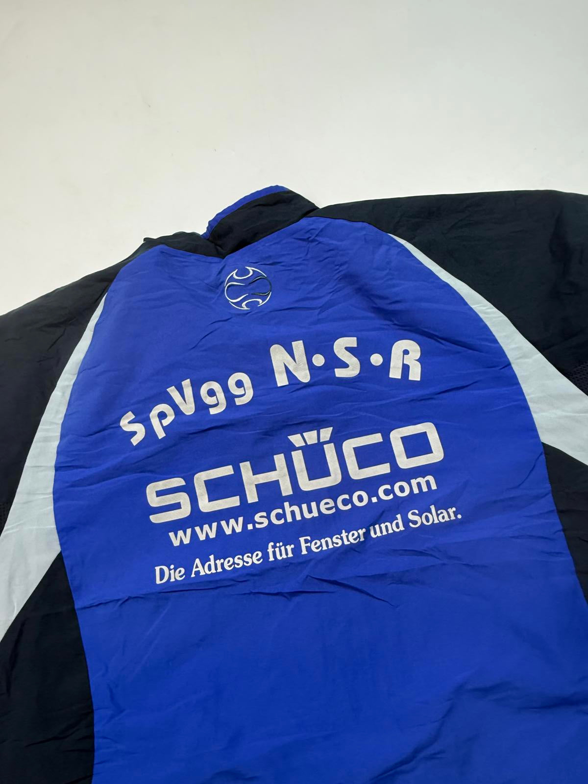 Vintage Y2K Adidas football track jacket (L)