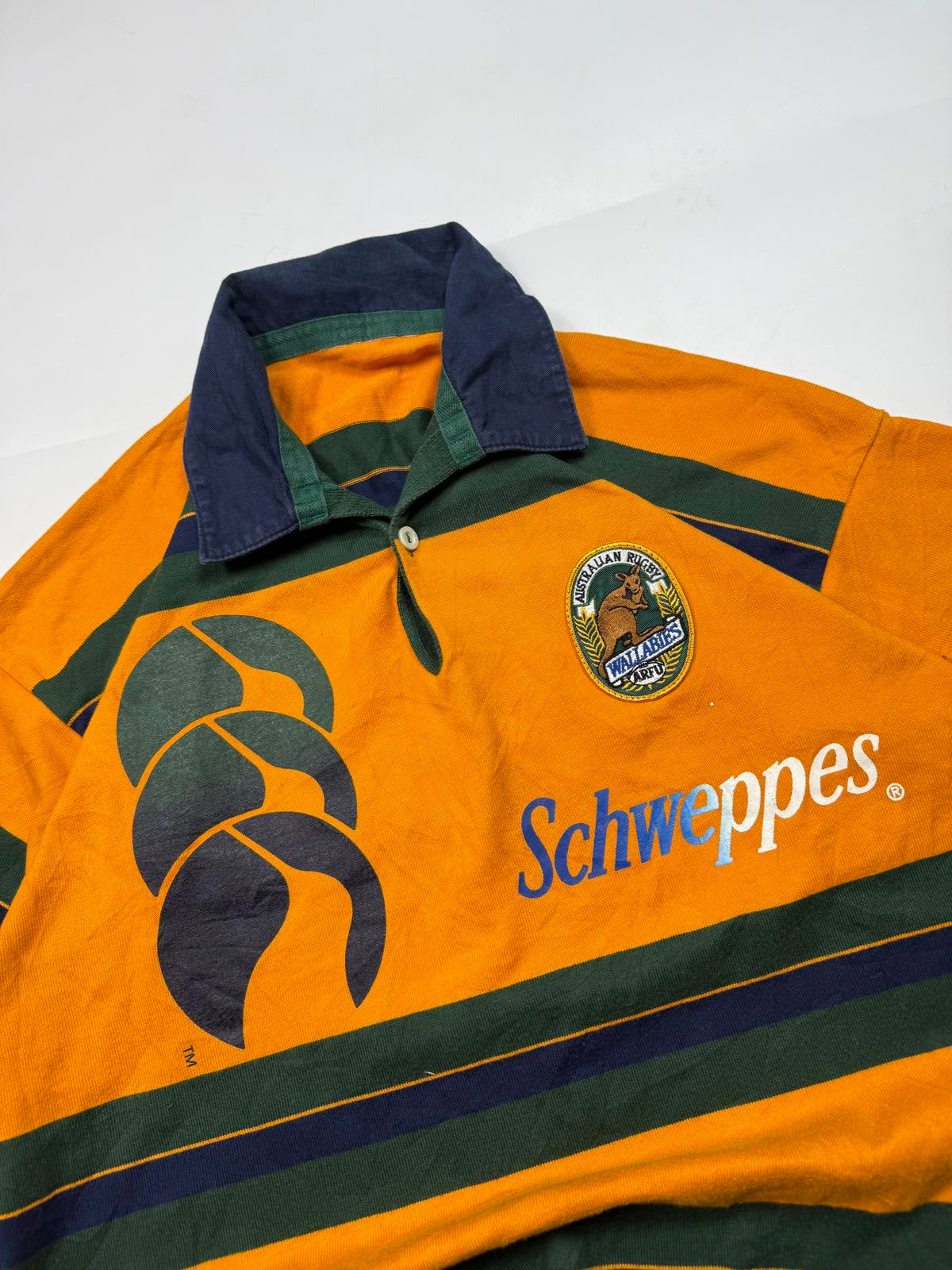 Vintage Australia Wallabies 1995 Canterbury training rugby shirt (XL)