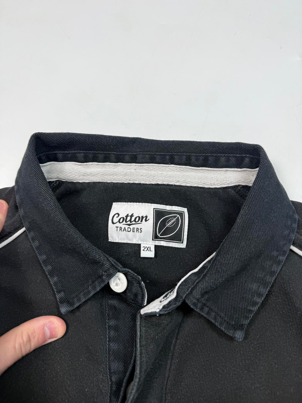 Vintage Newcastle Falcons 2008/09 Cotton Traders rugby shirt (XXL)