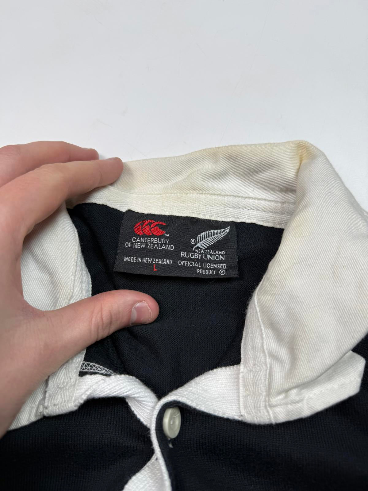 Vintage New Zealand 1994-96 Canterbury rugby union shirt (L)