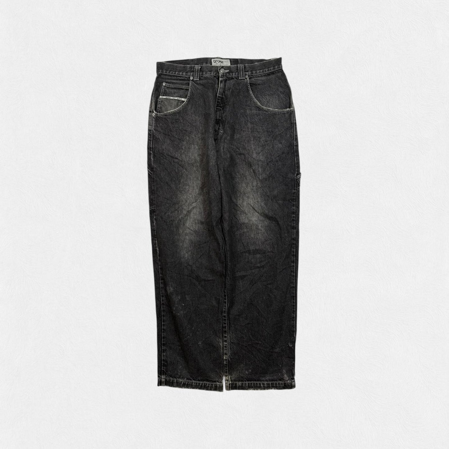 Vintage Y2K baggy hip hop carpenter jeans (W34)