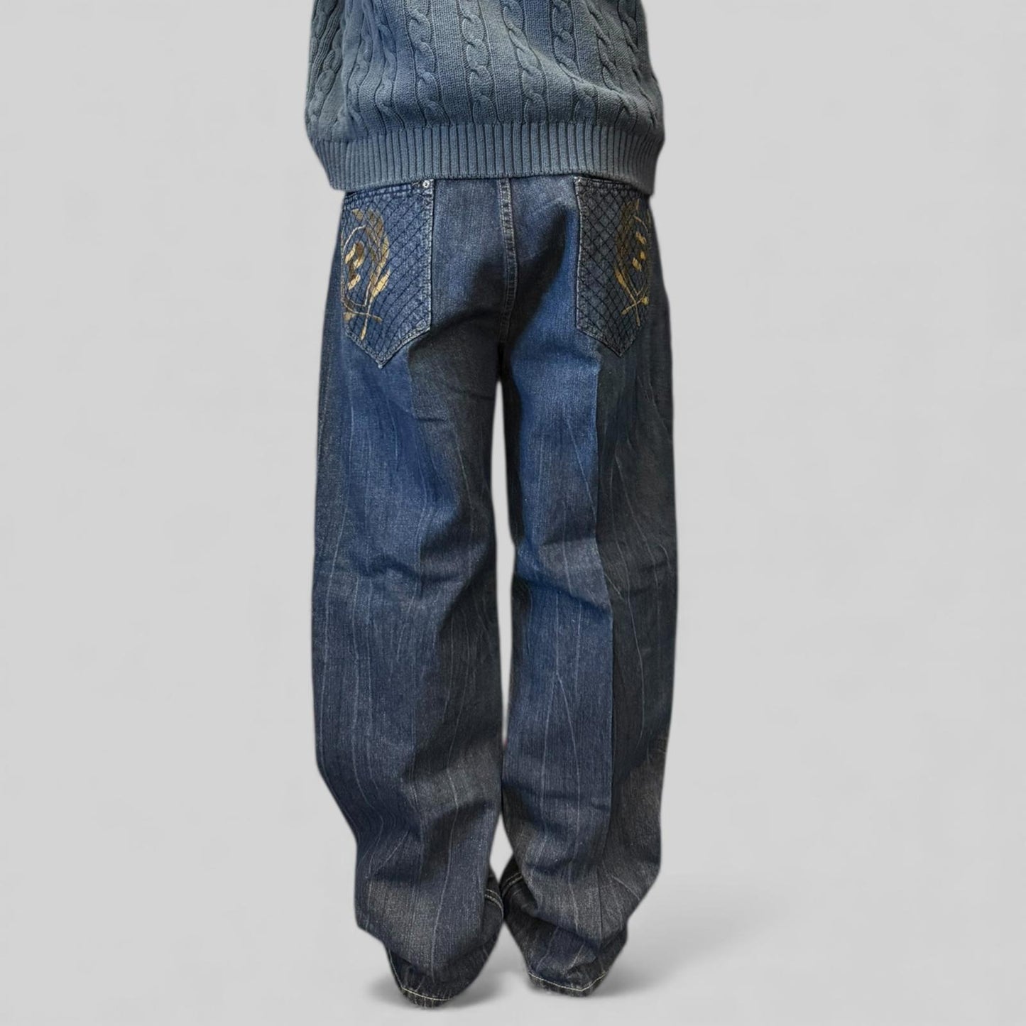 Vintage Phat Farm baggy hip hop Jeans (W42)