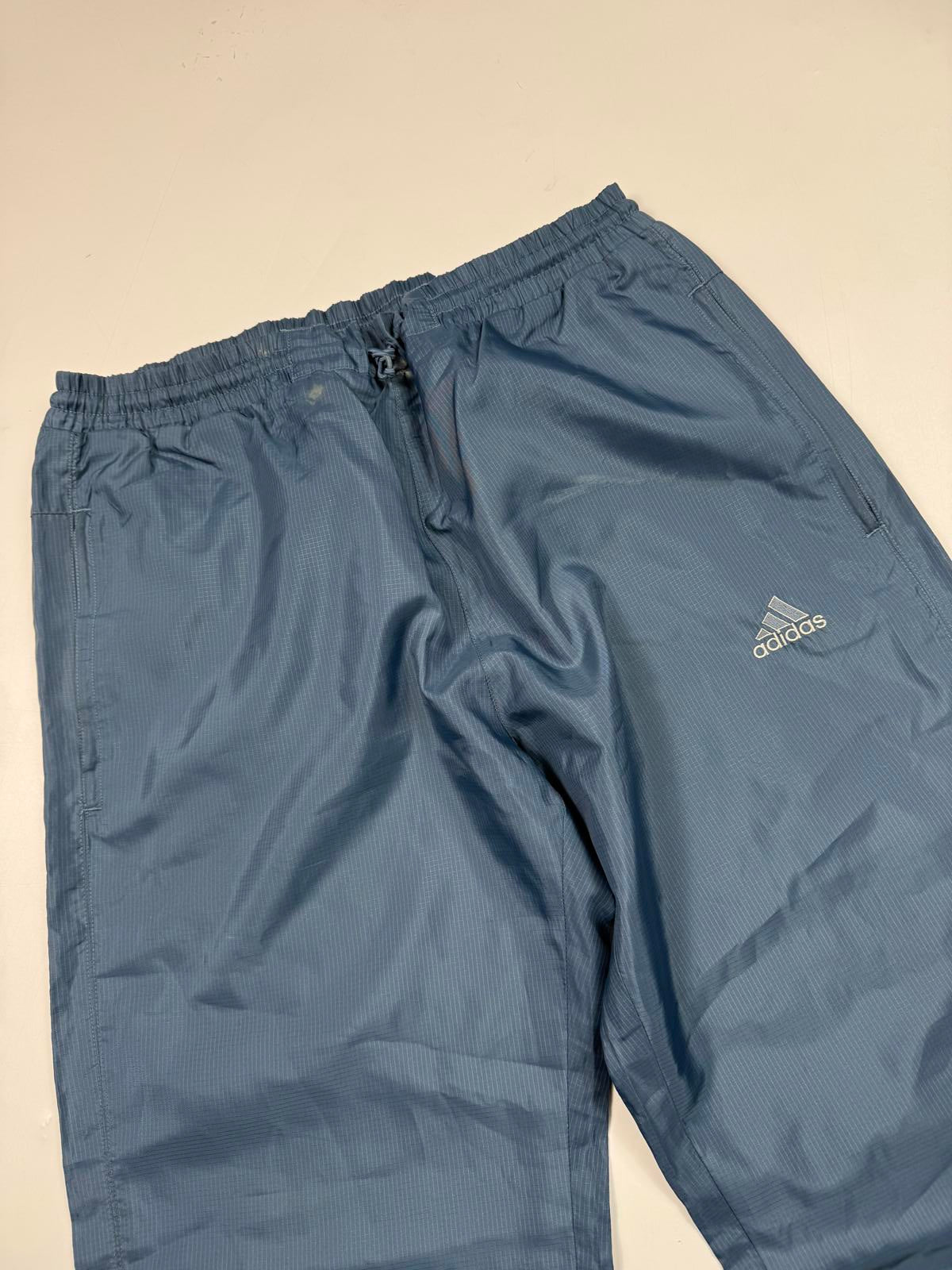 Vintage 90s Adidas baggy track pants (S)